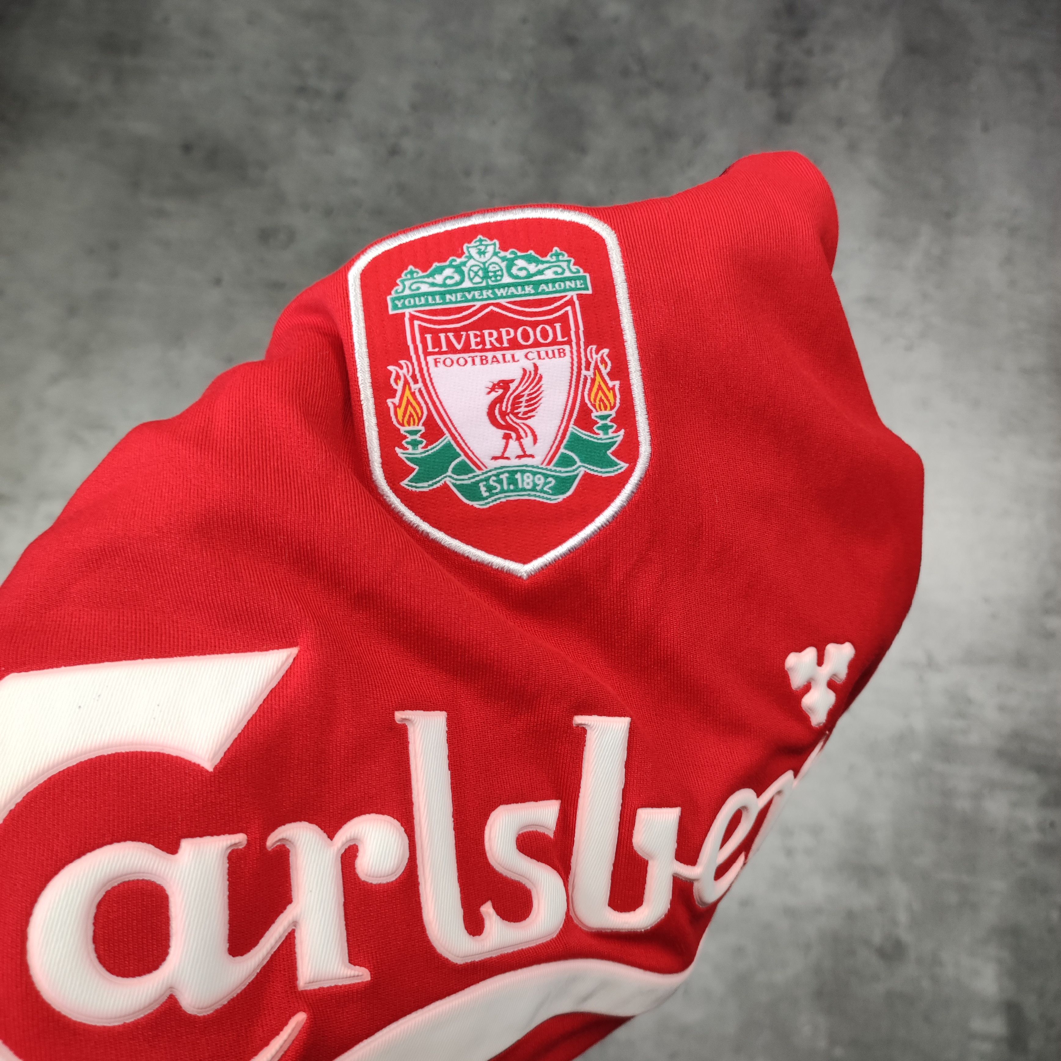 Vintage Vintage OG Rare 2002 Reebok Liverpool FC Home Jersey Size US XL / EU 56 / 4 - 6 Thumbnail