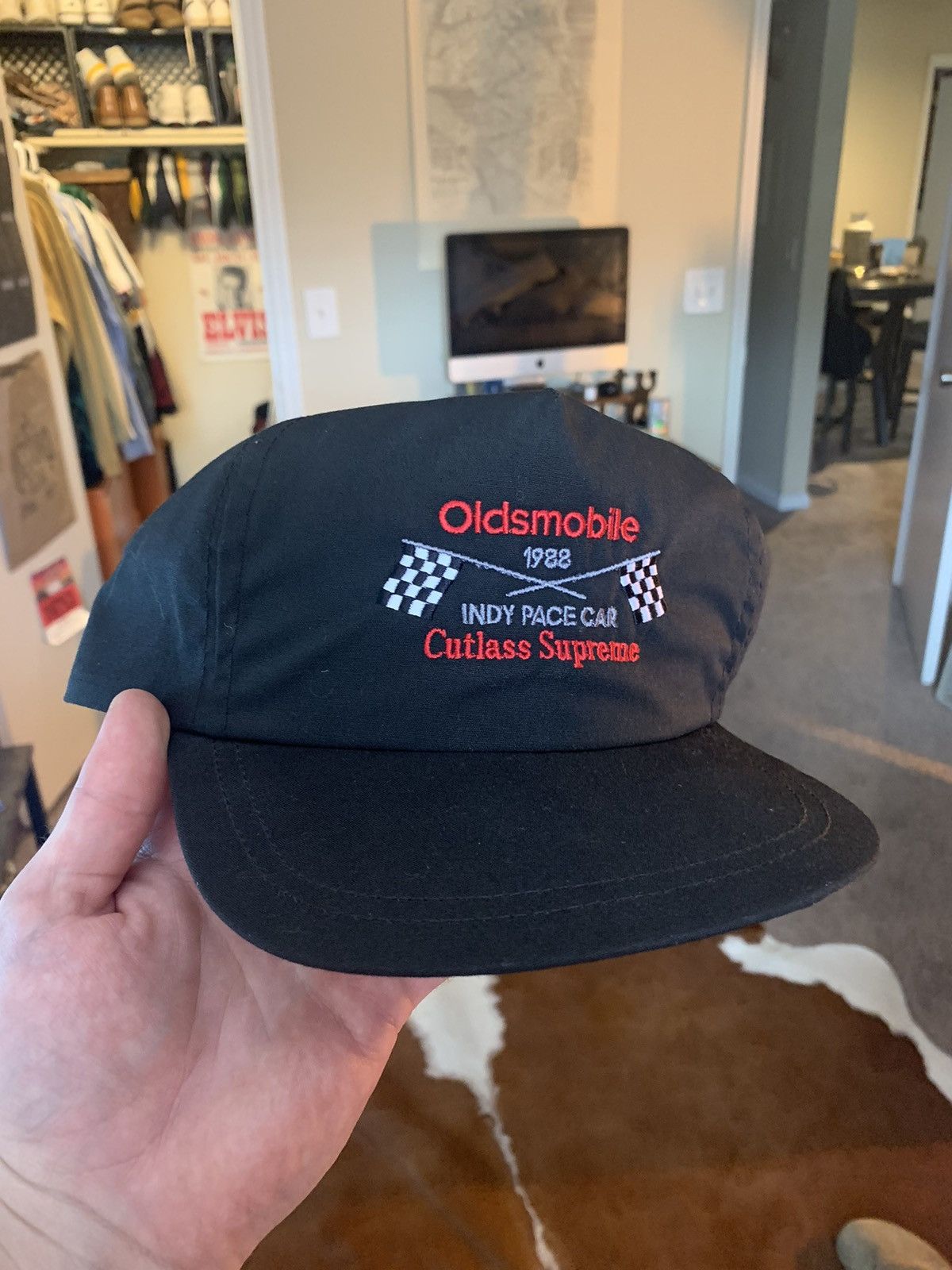 Vintage Vintage 1988 Oldsmobile Strapback Size ONE SIZE - 1 Thumbnail