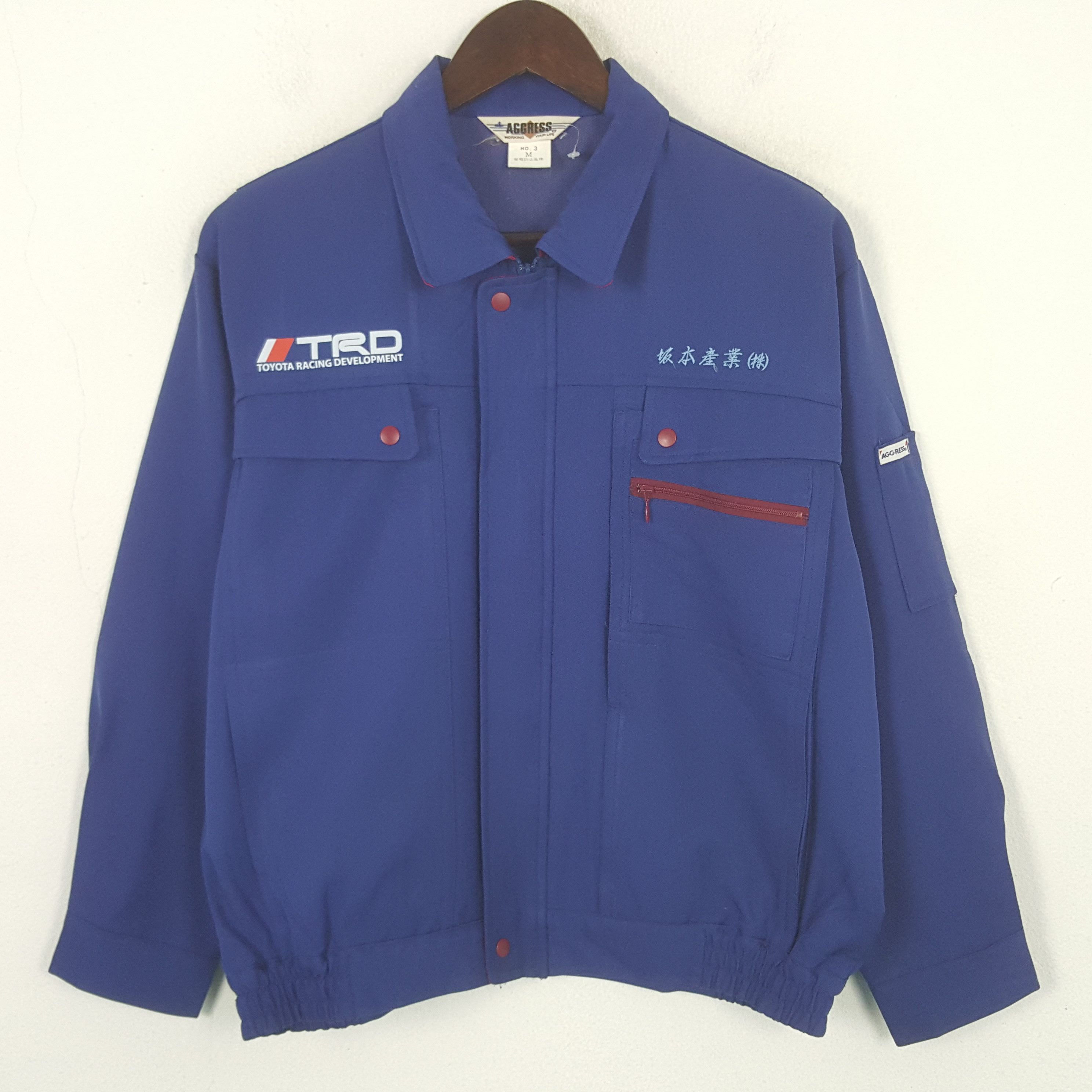 Japanese Brand Vintage Toyota Racing Sport Custom Uniform Japan Jacket Size US M / EU 48-50 / 2 - 3 Thumbnail