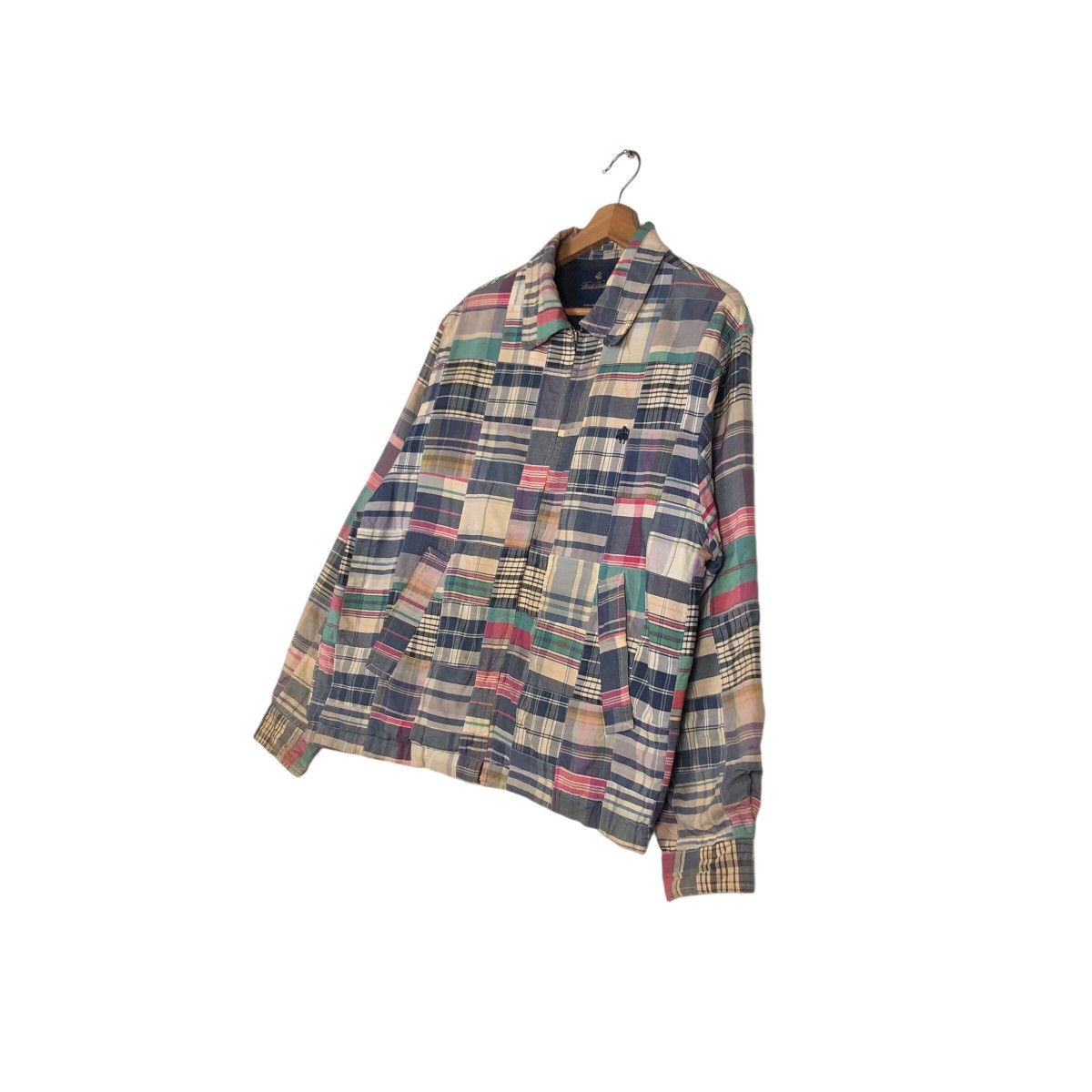 Japanese Brand 📌Vintage Bomber Jacket Patch Work Design Brooks Brother Size US S / EU 44-46 / 1 - 3 Thumbnail