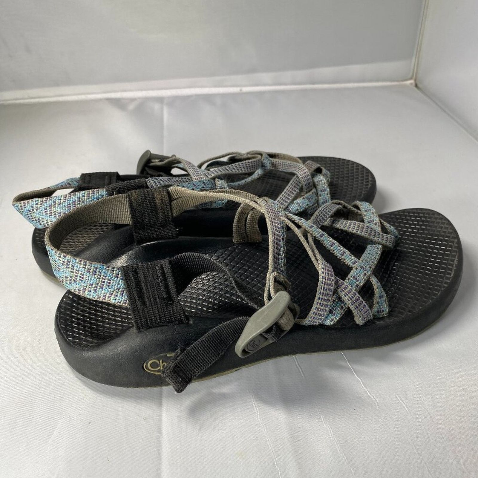Chaco Chacos Sandals W8 Blue ZX/2 Classic Hiking Outdoor Strappy Size US 8 / IT 38 - 1 Thumbnail