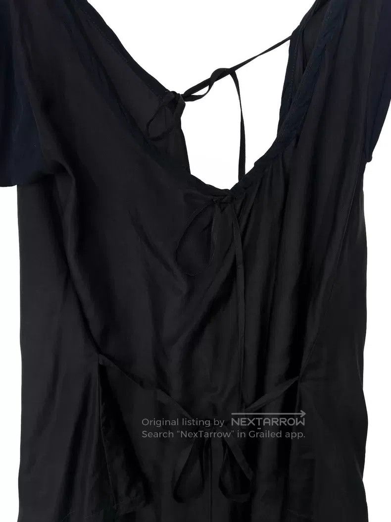 Ann Demeulemeester Ann Demeulemeester Spring/Summer Full Silk Twisted Tie To Size XS / US 0-2 / IT 36-38 - 7 Thumbnail
