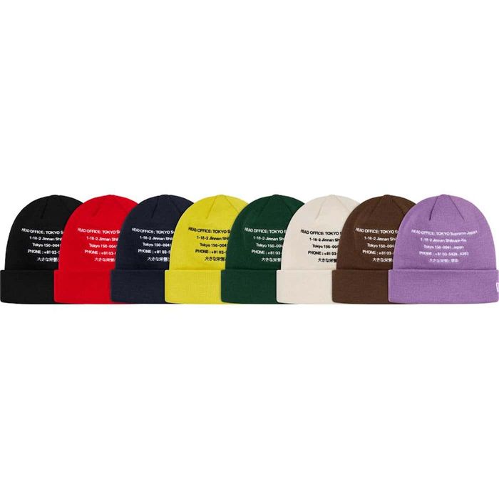 Supreme new store era hq beanie