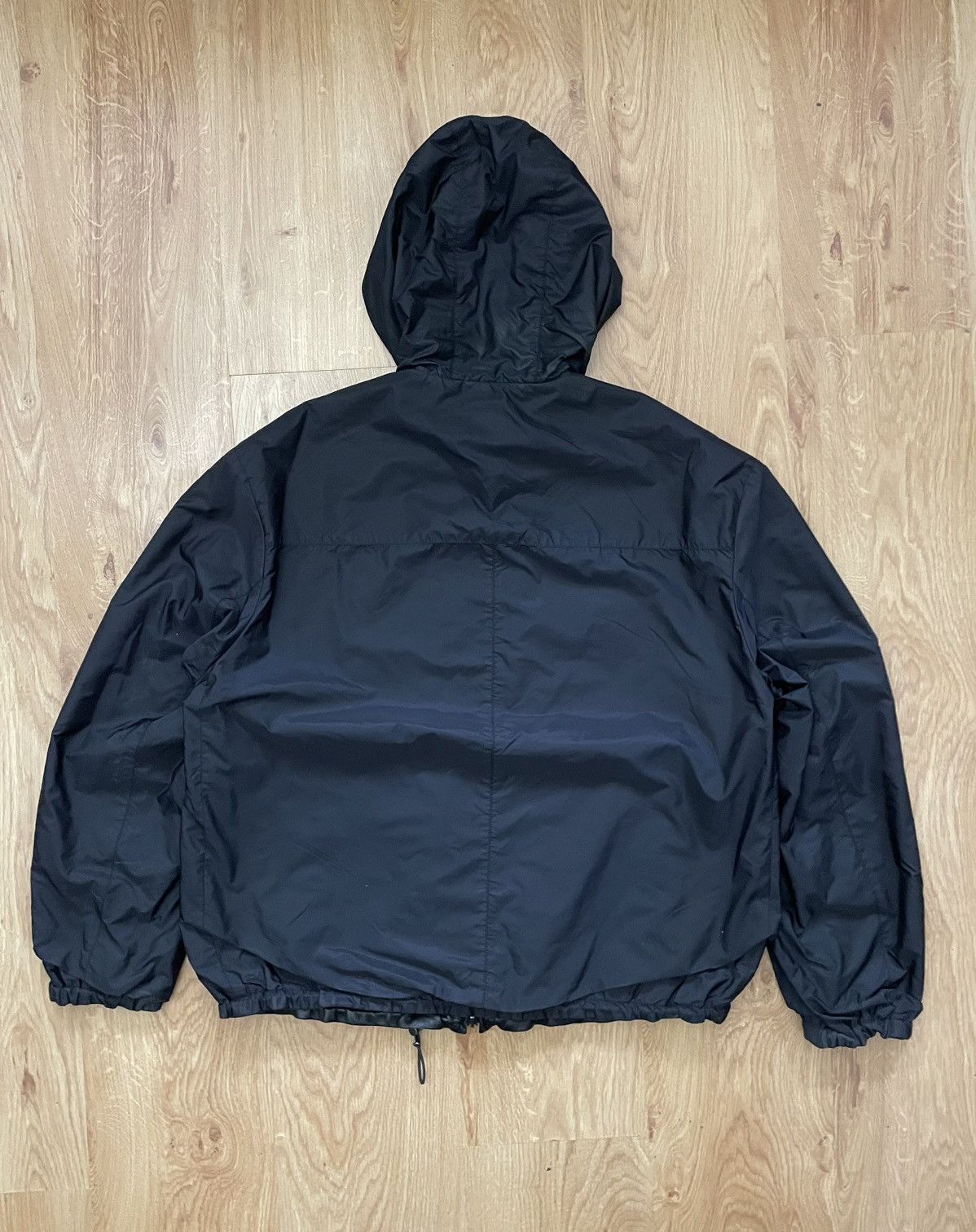 Prada Prada reversible leather/ nylon jacket Size US L / EU 52-54 / 3 - 15 Thumbnail