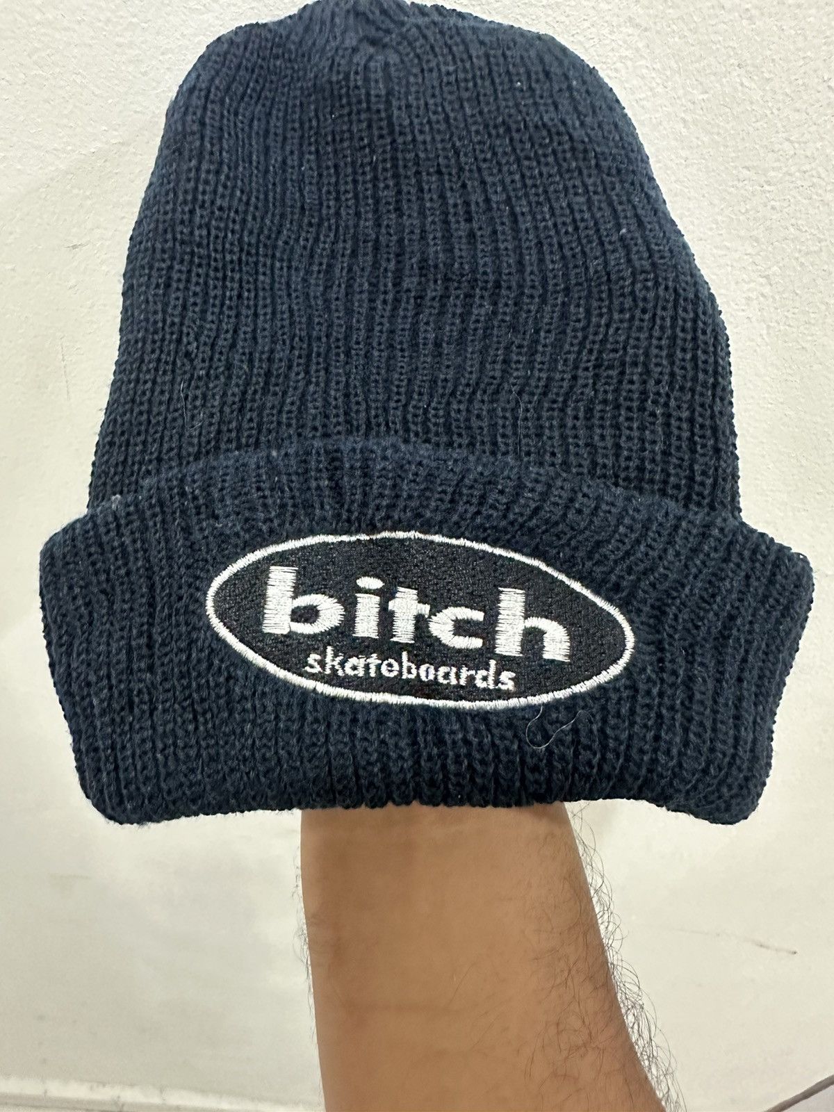 Skategang Streetwear Vintage Y2K Bitch Skateboard Bogo Beanie Hat Grailed