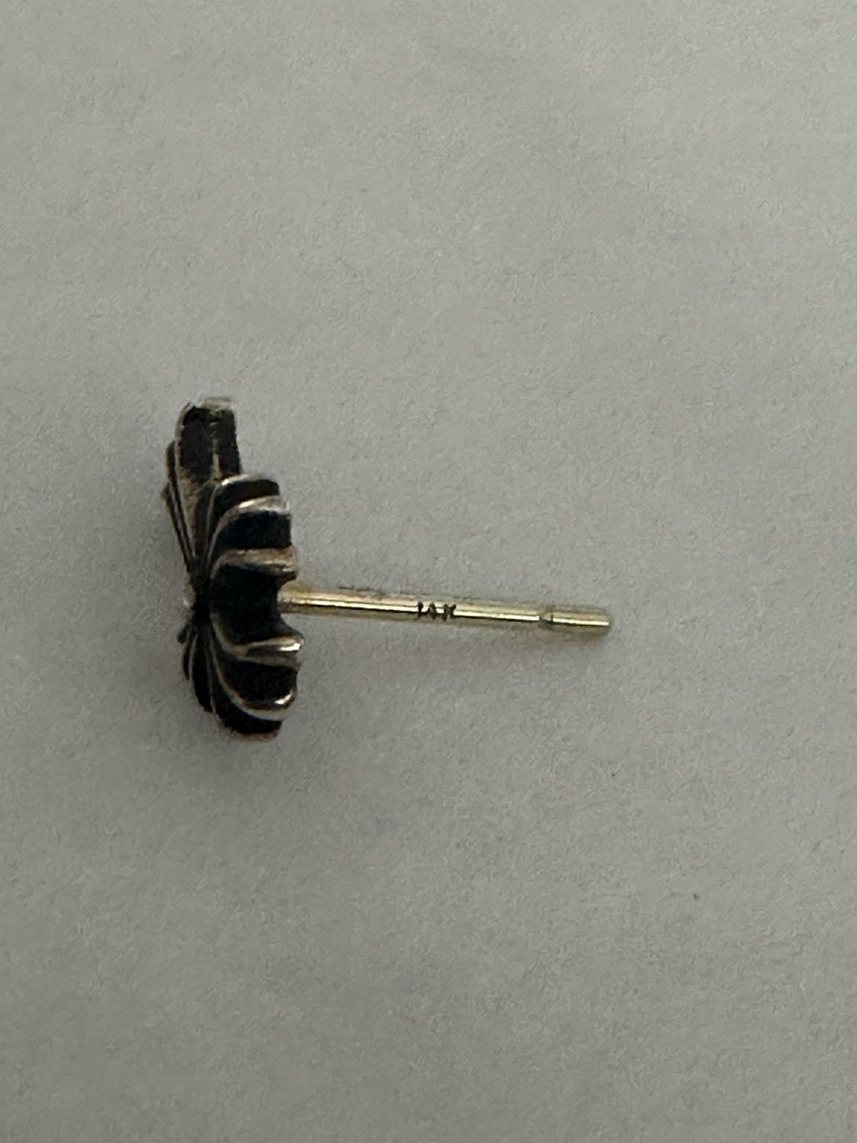 Chrome Hearts Pair of Chrome Hearts Cross Stud Earrings Size ONE SIZE - 16 Thumbnail