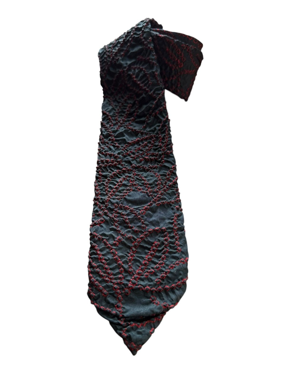 Other Crimson Embers – Korean Vintage Shibori Tie Size ONE SIZE - 1 Thumbnail