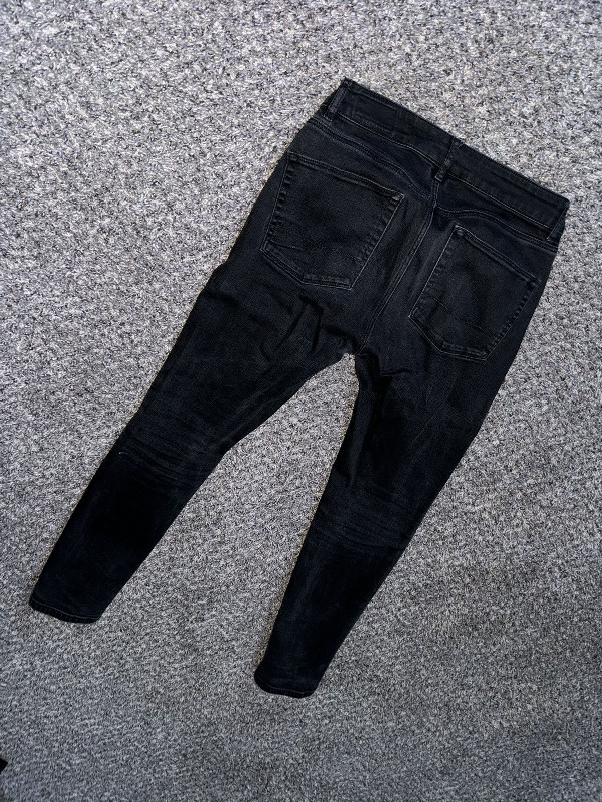 Other black zip jeans slim asos Size US 32 / EU 48 - 5 Thumbnail