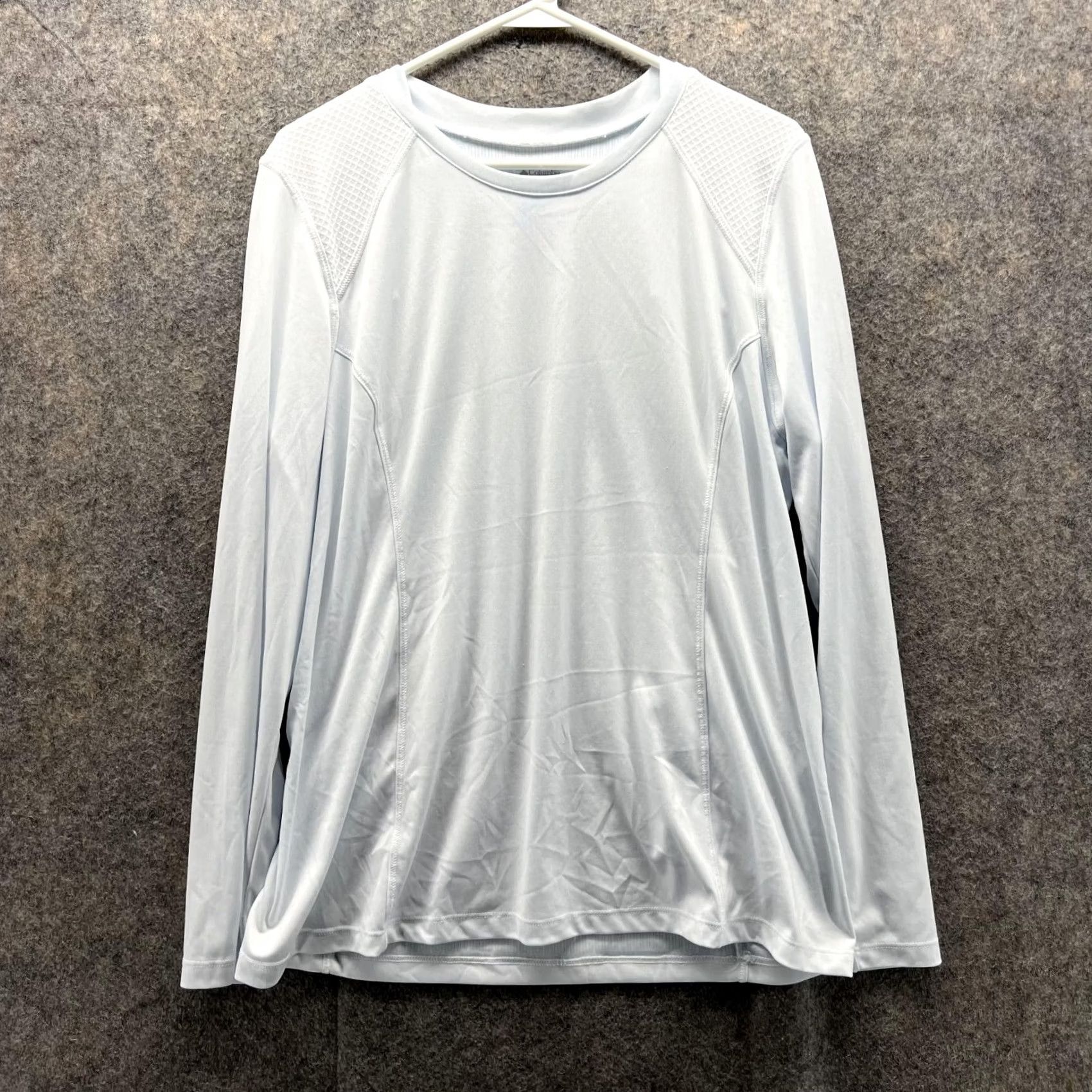 Vintage Columbia Shirt Men XL White Crewneck Long Sleeve Polyester T-Shirt Casual Logo Size US XL / EU 56 / 4 - 2 Thumbnail