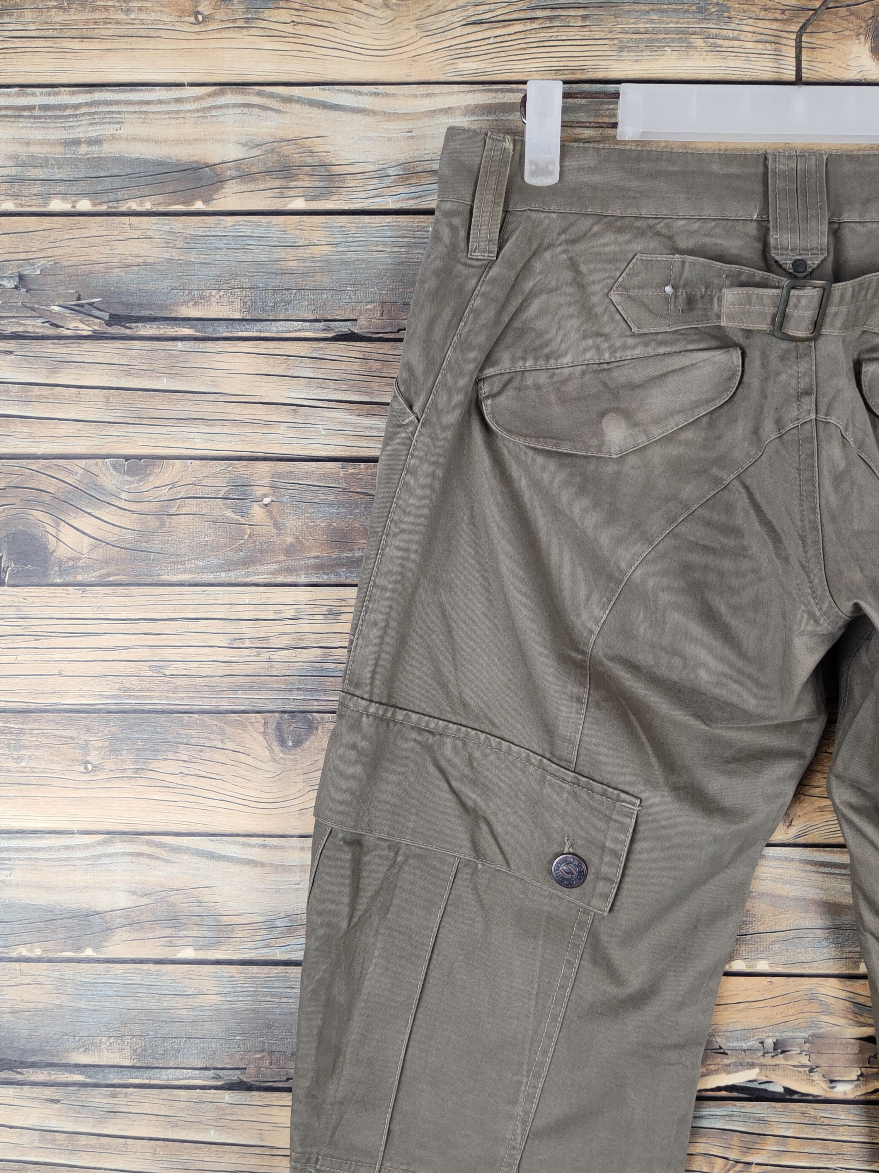 Japanese Brand Japanese Brand Olive Multipocket Tactical Cargo #W1066 Size US 30 / EU 46 - 8 Thumbnail