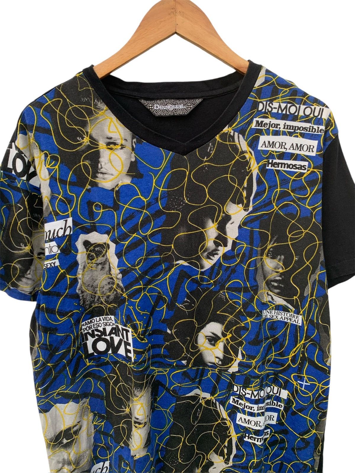Desigual × Japanese Brand Japanese Brand Desigual Tee Size US XL / EU 56 / 4 - 2 Thumbnail