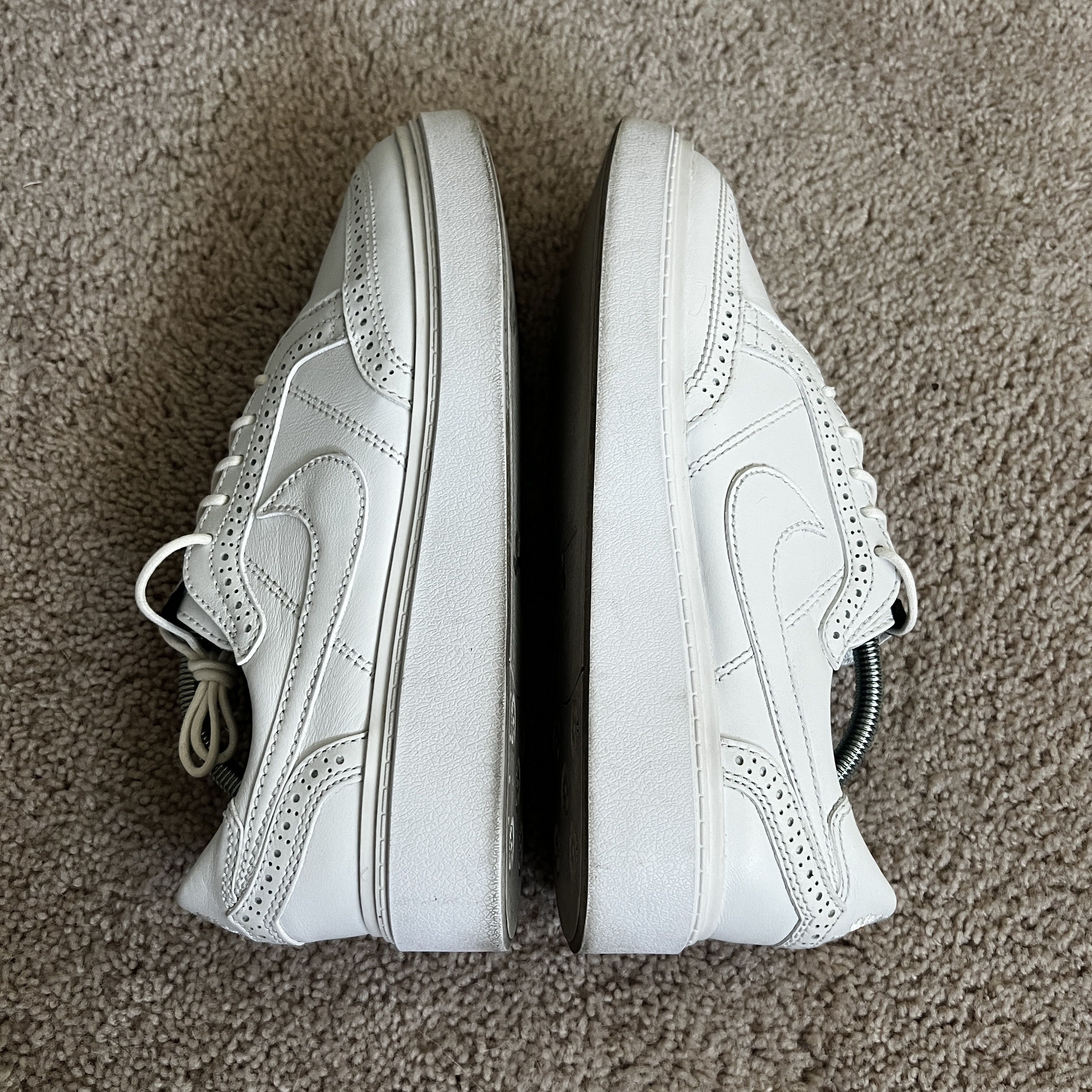 Nike × peaceminusone Nike x Peaceminusone Kwondo 1 Triple White Size US 9.5 / EU 42-43 - 4 Thumbnail