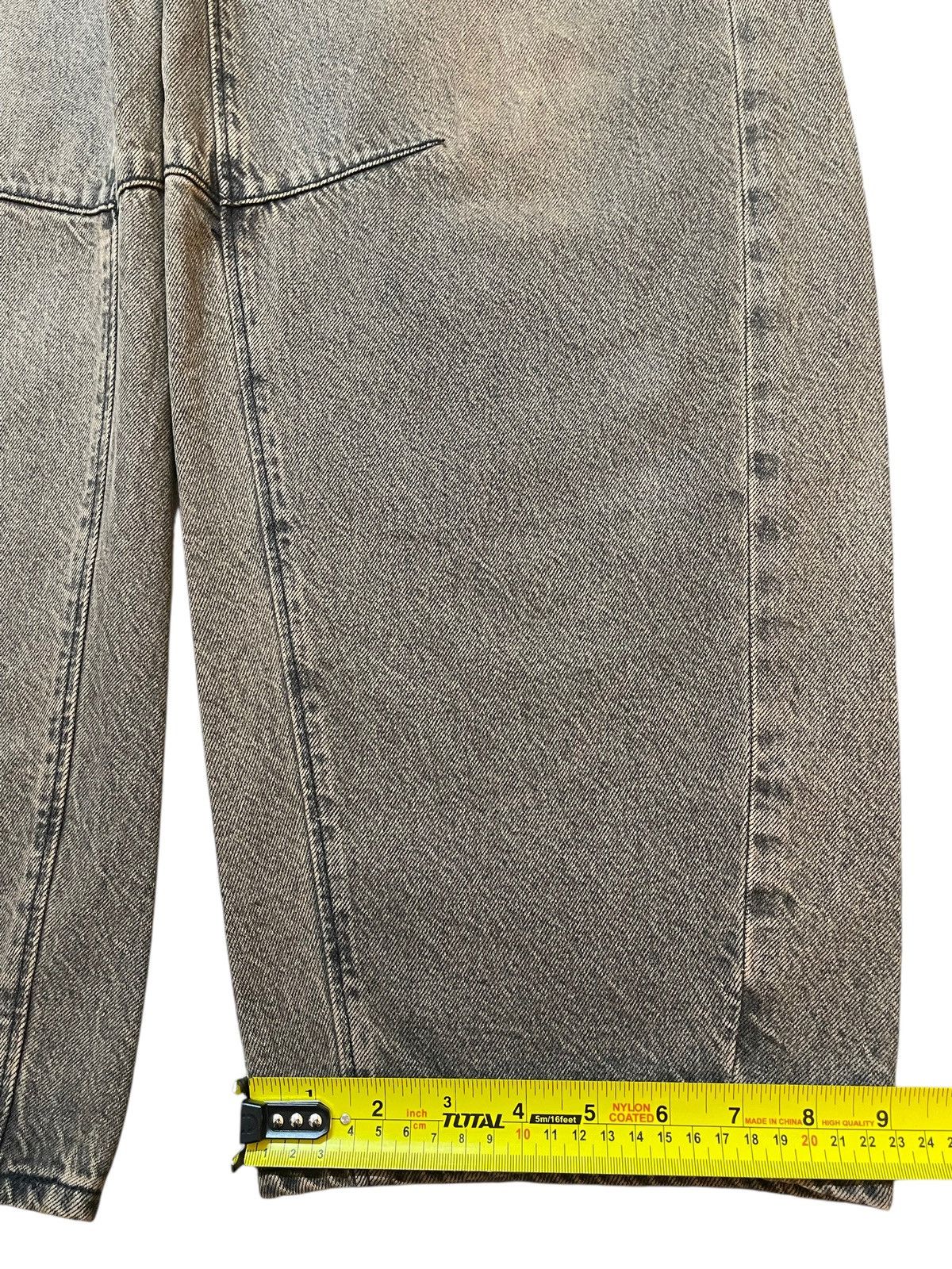 GU Vintage Japanese GU Mud Wash Faded Baggy Jeans Size US 29 - 16 Thumbnail