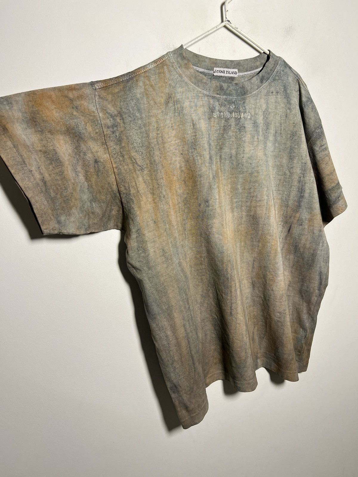 Stone Island stone island 80s dyed t shirt Size US XL / EU 56 / 4 - 4 Thumbnail