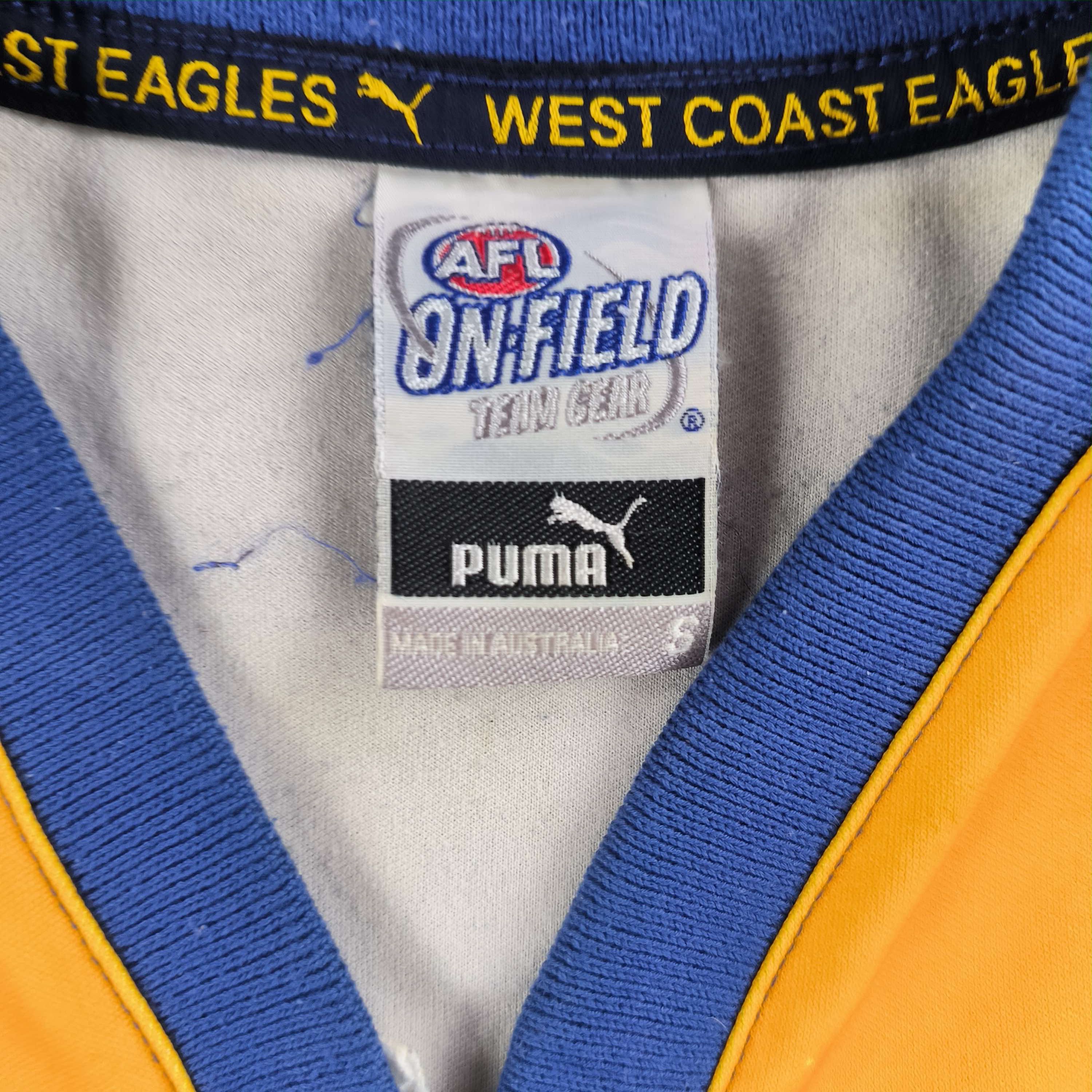 Puma Vintage Puma Coast Eagles AFL jersey size S Size US S / EU 44-46 / 1 - 4 Thumbnail