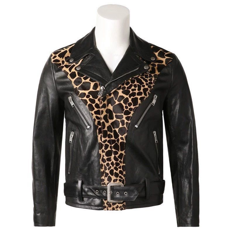 Saint Laurent Paris Saint Laurent Paris Leopard print patchwork jacket-2506 Size US M / EU 48-50 / 2 - 1 Thumbnail