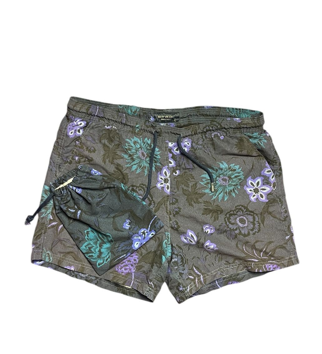 Etro × Vintage Etro Bathing Shorts Size US 32 / EU 48 - 1 Thumbnail
