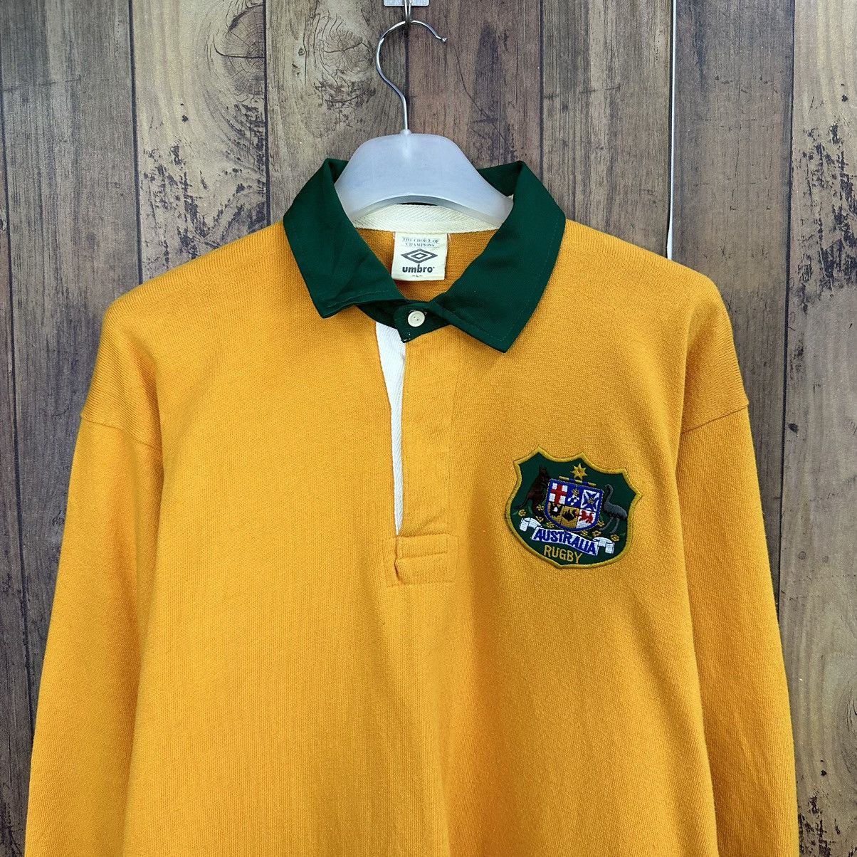 Umbro Vintage Australia Rugby Umbro Champion Polo A689 Size US L / EU 52-54 / 3 - 2 Thumbnail