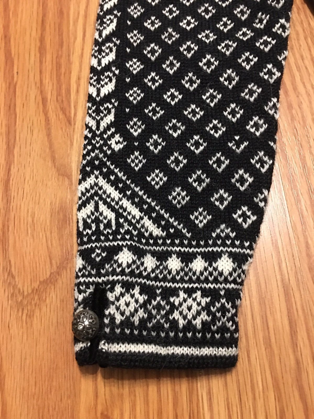 Dale Of Norway DALE of Norway Black/White Virgin New Wool Peace Sweater S Size S / US 4 / IT 40 - 11 Thumbnail