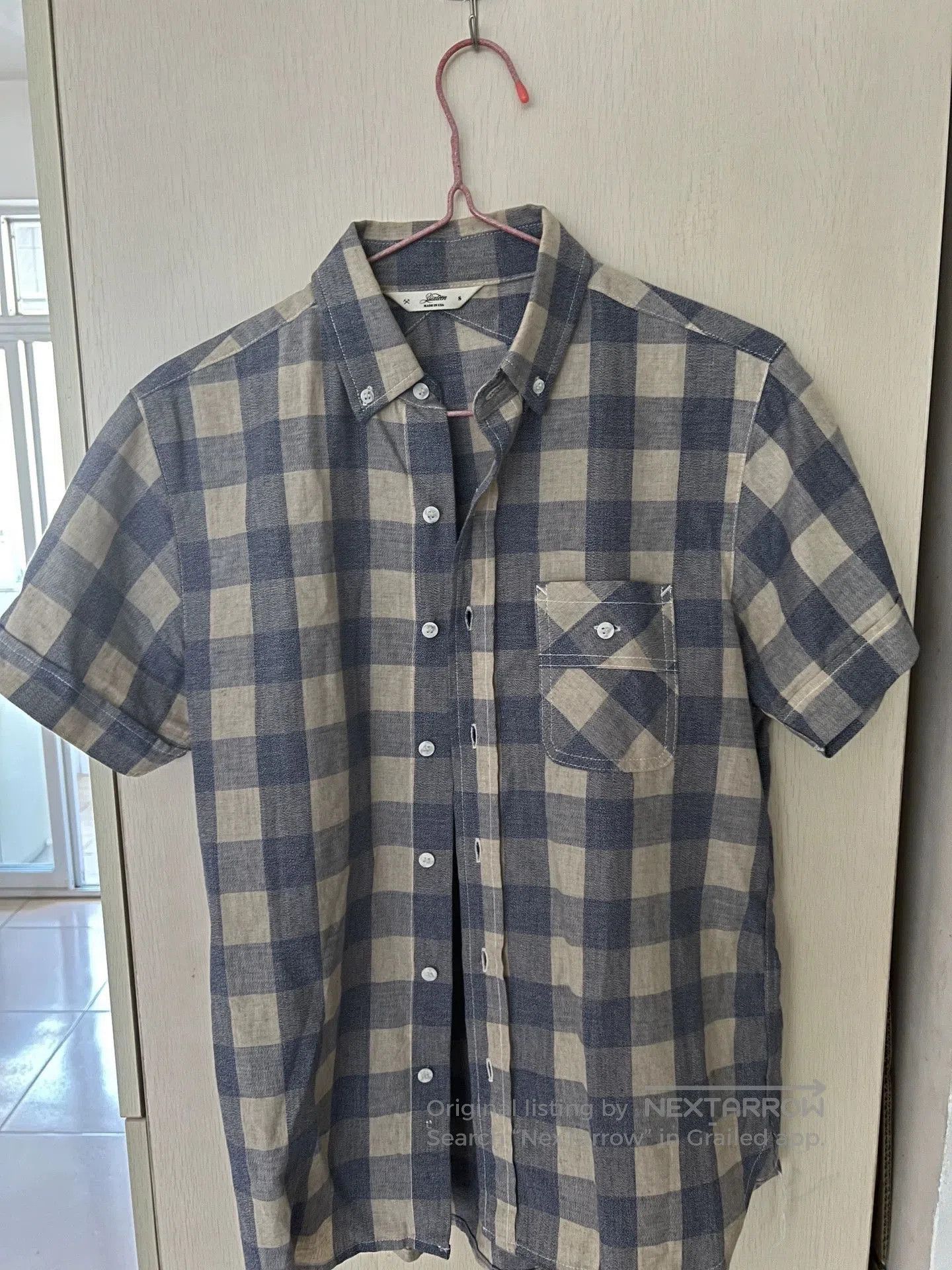 3sixteen 3SIXTEEN Vintage Blue Pepper Salt Shirt. Size US S / EU 44-46 / 1 - 1 Thumbnail