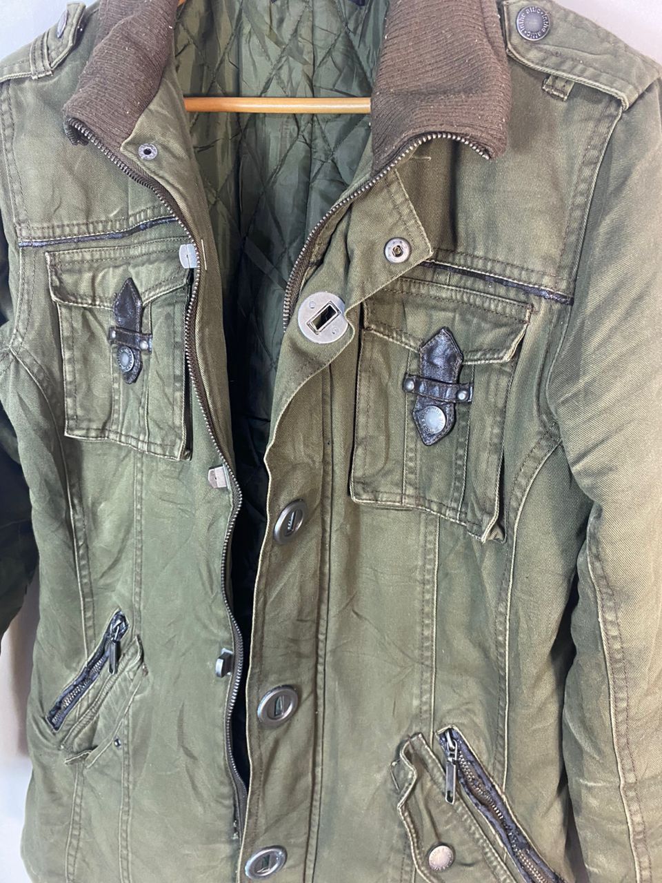 In The Attic In the attic multipocket distressed zipper jacket Size US S / EU 44-46 / 1 - 4 Thumbnail