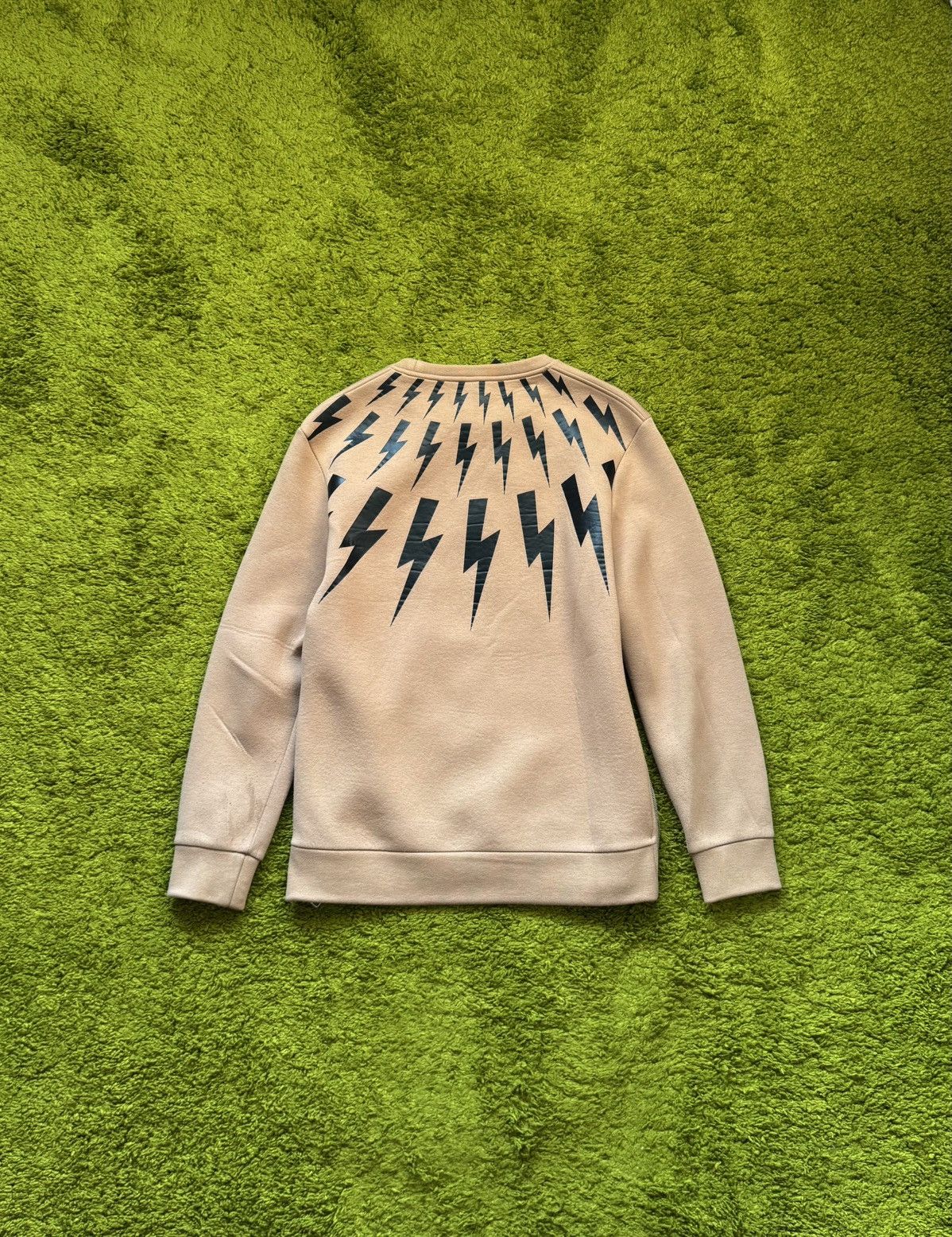 Neil Barrett Neil Barrett lightings neck logo sweatshirt Size US S / EU 44-46 / 1 - 2 Thumbnail