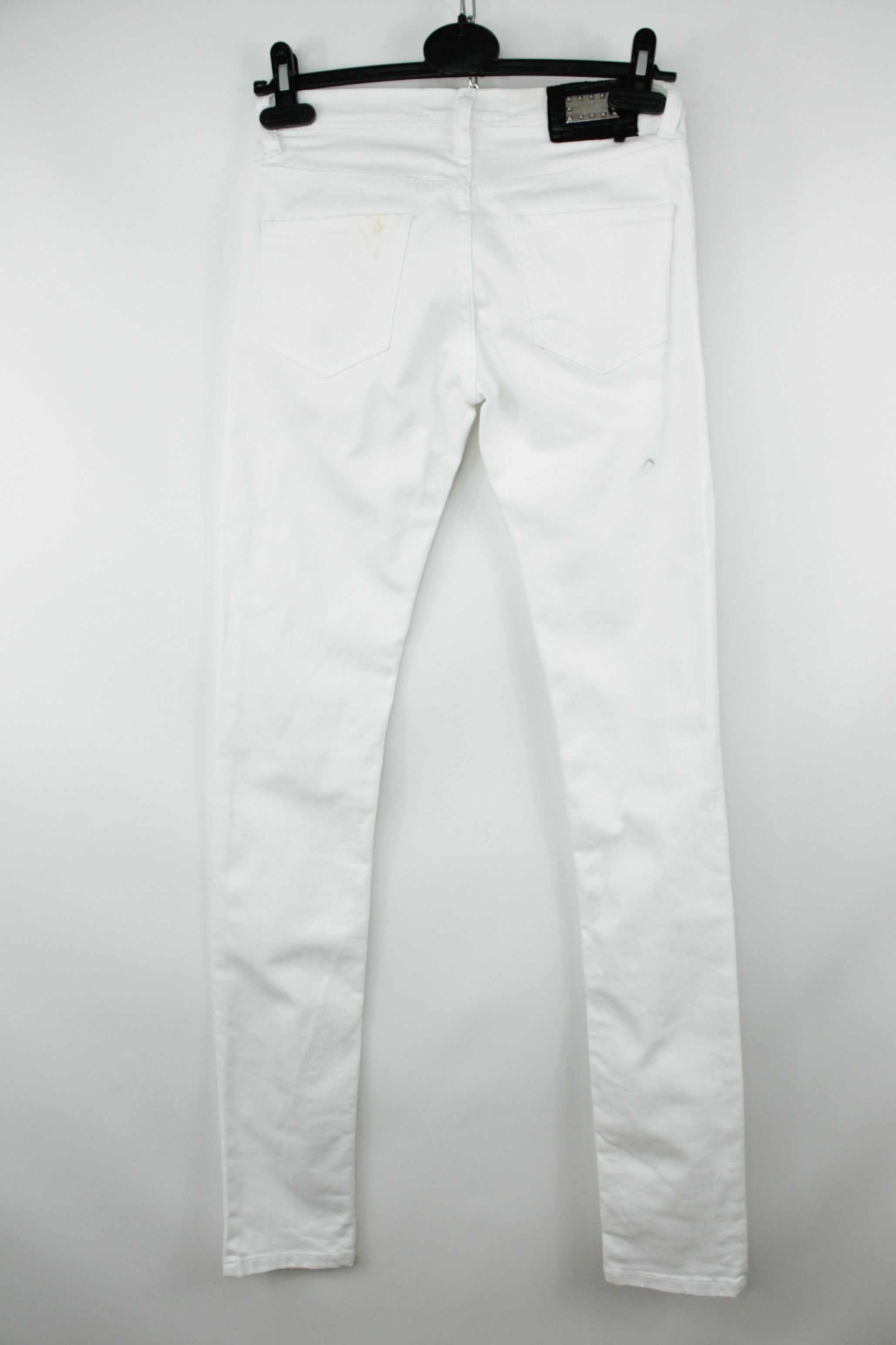 Designer × Philipp Plein Phillip Plein White Devil’s Food Jeggins For Custom Size 26" / US 2 / IT 38 - 7 Thumbnail