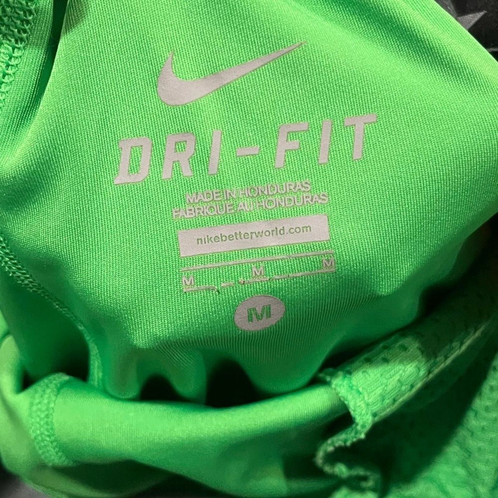 Nike Nike Dri-Fit Men's Basketball Shorts Drawstring Green Size M Size US 32 / EU 48 - 8 Thumbnail
