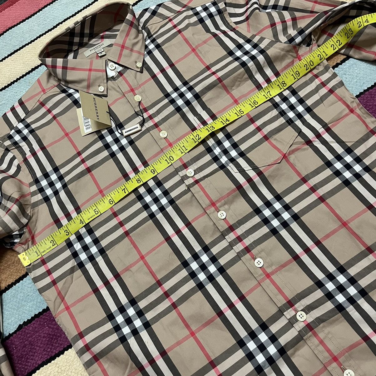 Burberry × Burberry Prorsum Authentic Burberry Nova Check Longsleeve Shirt Size US M / EU 48-50 / 2 - 8 Thumbnail
