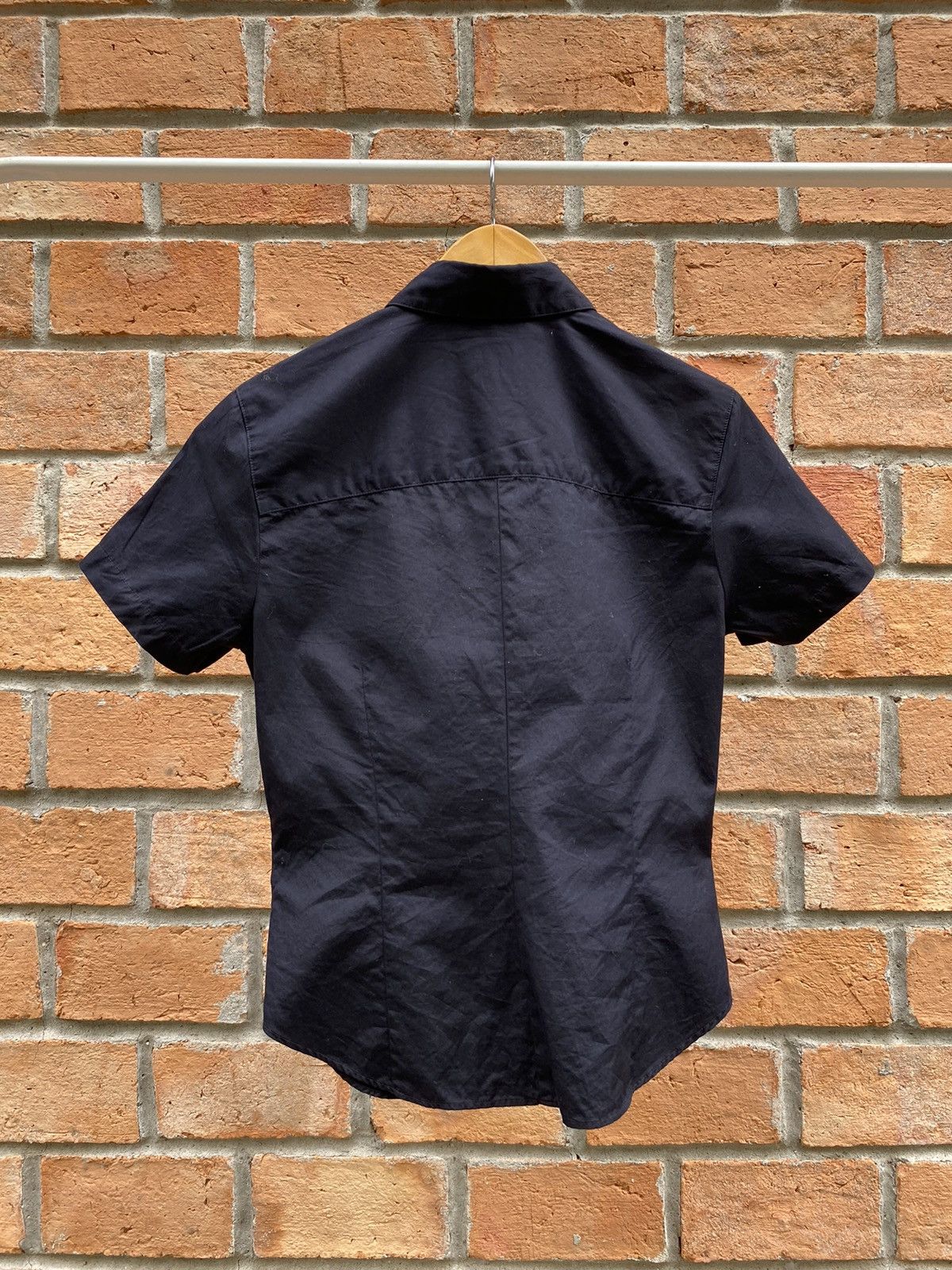 Norma Kamali NORMA KAMALI Black Shirt Size S / US 4 / IT 40 - 2 Thumbnail