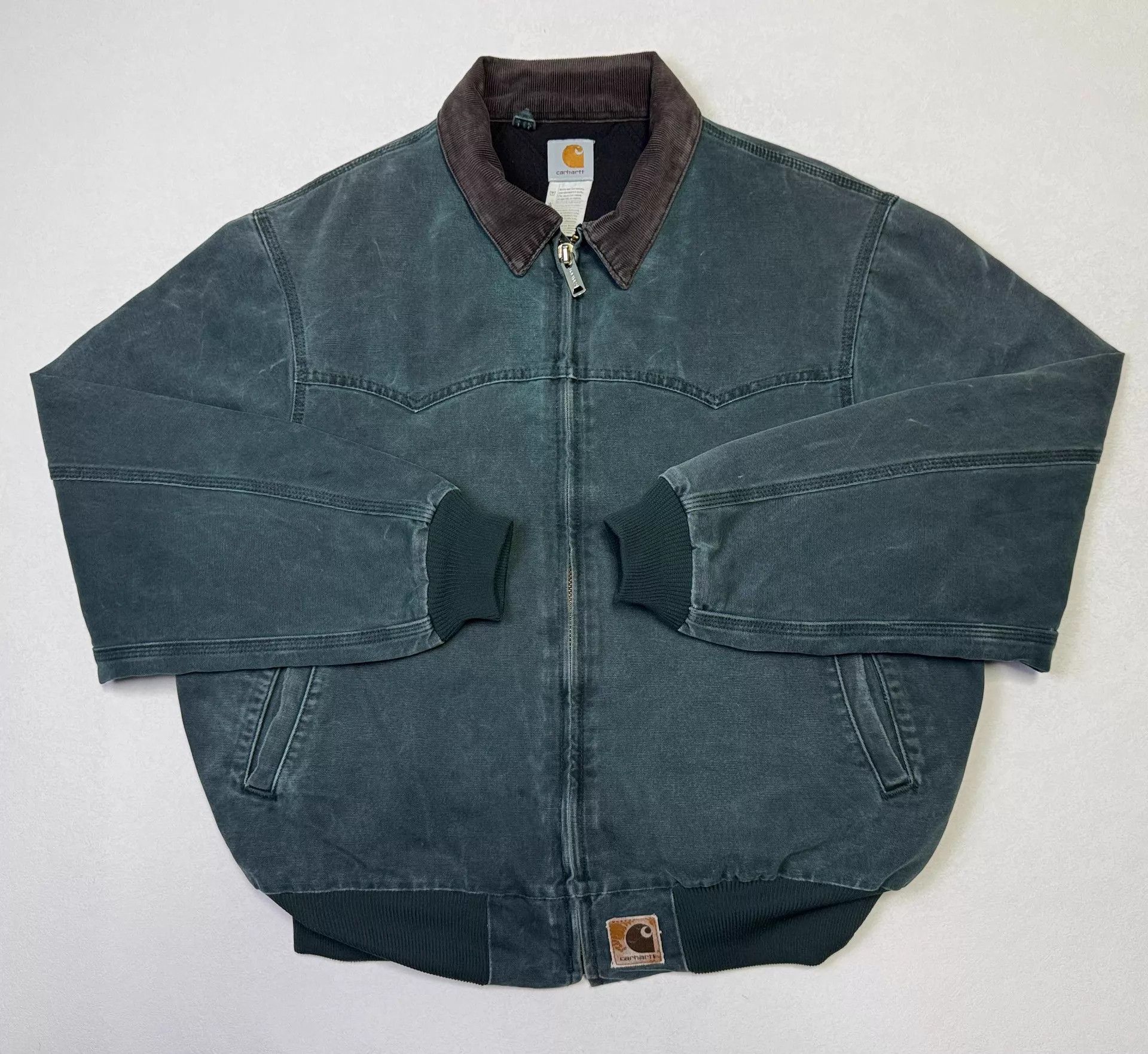 Carhartt Vintage Carhartt J14 Hunting Green XL Jacket Size US XL / EU 56 / 4 - 1 Thumbnail