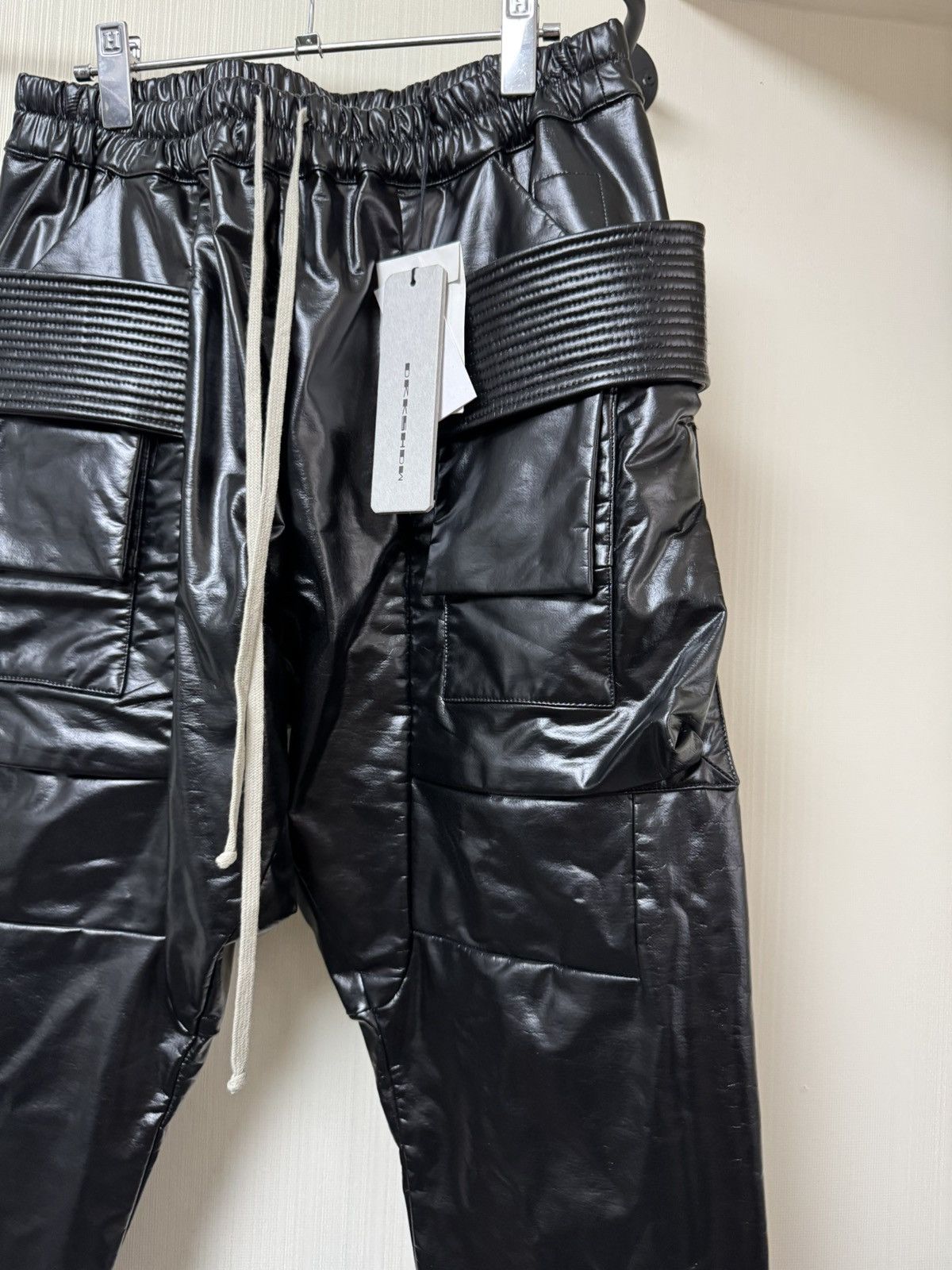 Rick Owens Rick owens CREATCH CARGO DRAWSTRING Size US 34 / EU 50 - 3 Thumbnail