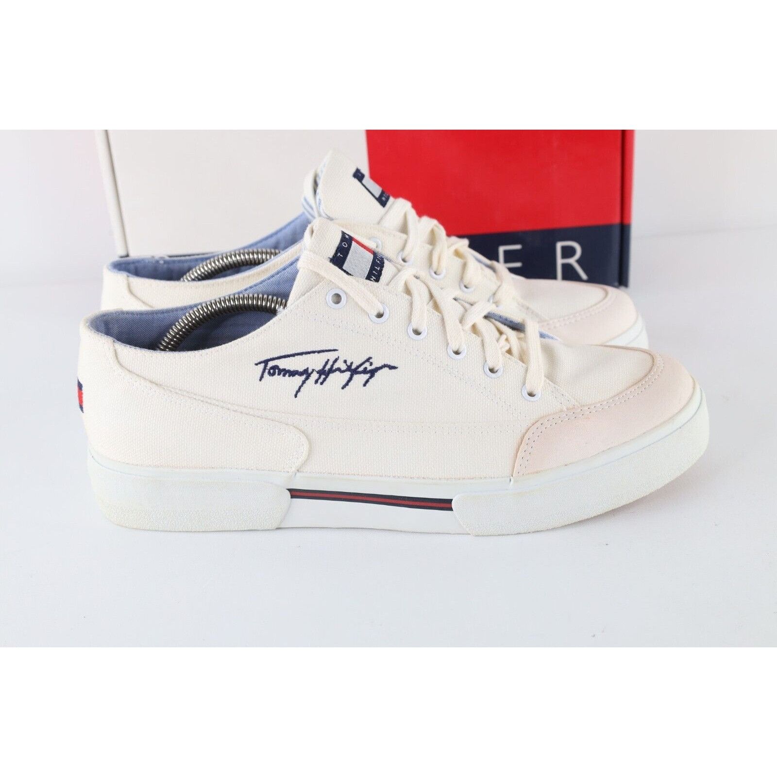 Tommy Hilfiger × Vintage Deadstock Vintage 90s Tommy Hilfiger Canvas Shoes Size US 11 / EU 44 - 6 Thumbnail