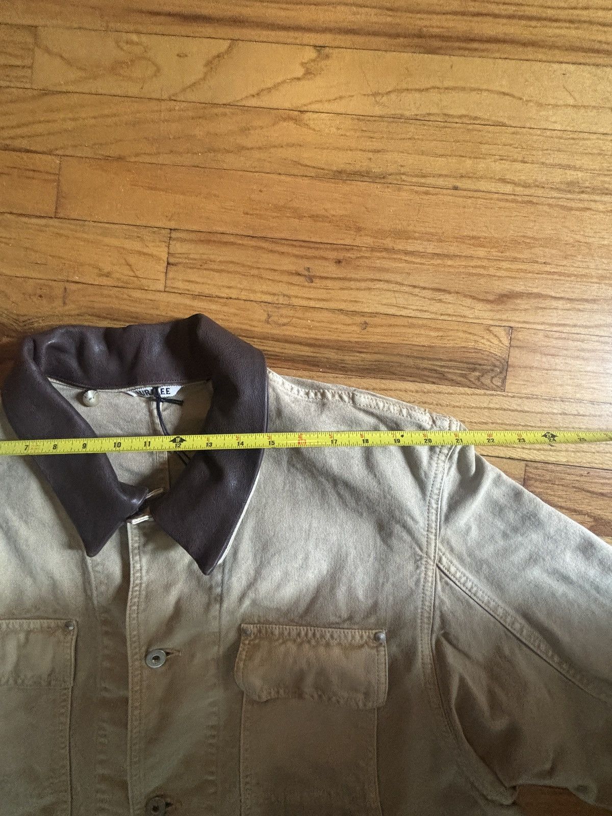 Auralee NWT Auralee Organic Cotton Duck Blouson Light Beige Size US L / EU 52-54 / 3 - 5 Thumbnail