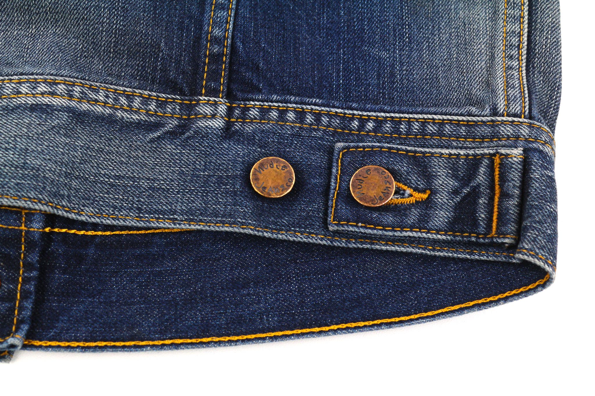 Nudie Jeans CONNY S Night Rain Buttoned Polo Neck Jacket 81606 Size US S / EU 44-46 / 1 - 7 Thumbnail
