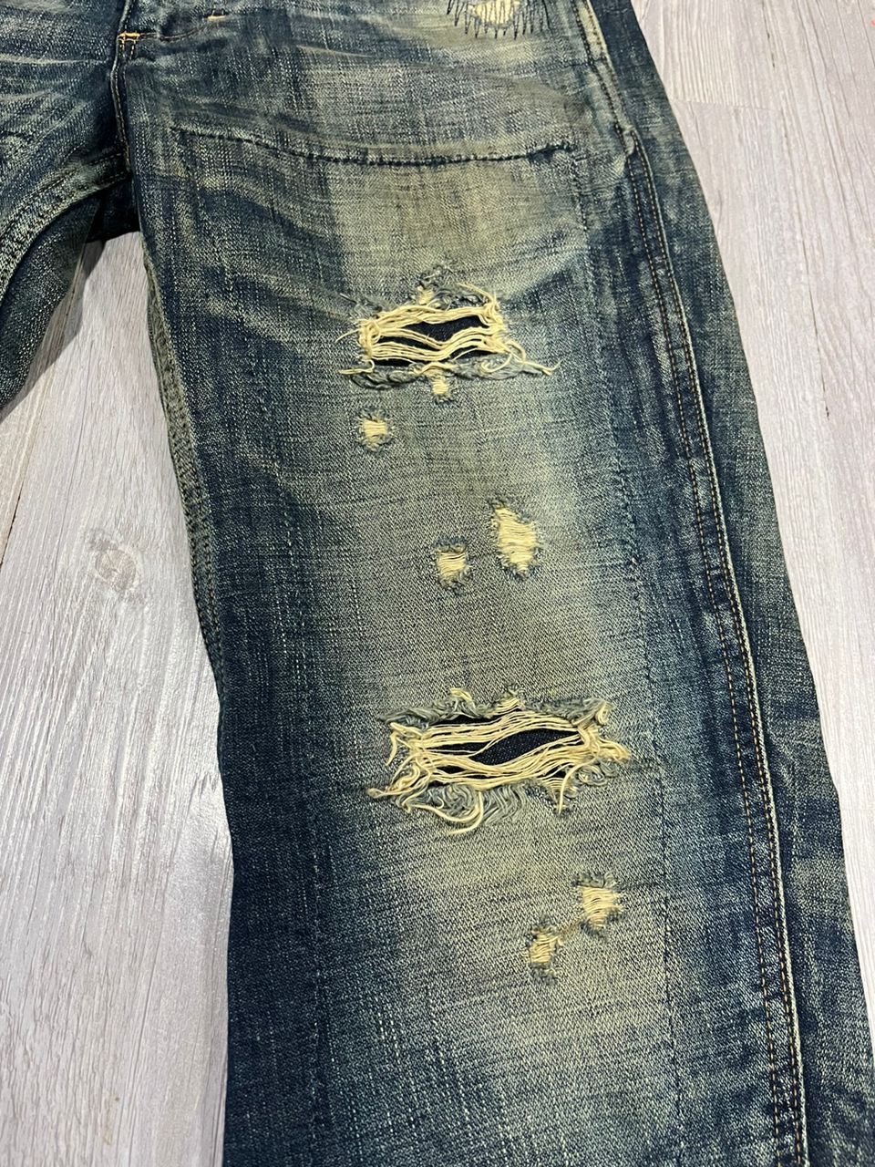 Hysteric Glamour Distressed Denim Size US 32 / EU 48 - 13 Thumbnail