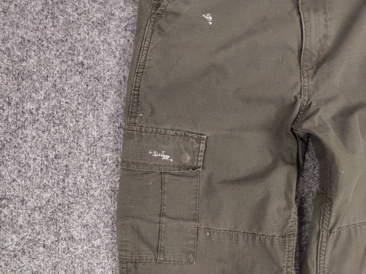 Carhartt Vintage 90's Carhartt Aventura Distressed Olive Cargo Pants Size US 28 / EU 44 - 10 Thumbnail