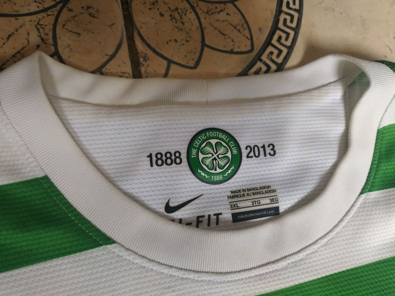 Nike Nike 2012 Celtic FC 125th Anniversary Home Jersey RARE 3XL Size US XXL / EU 58 / 5 - 5 Thumbnail