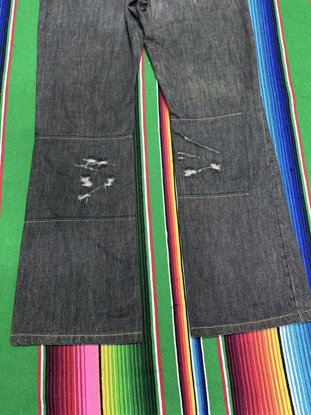 Kapital 💥 Flare Bootcut💥 Just Cavali Distress Design💥 Size US 30 / EU 46 - 11 Thumbnail