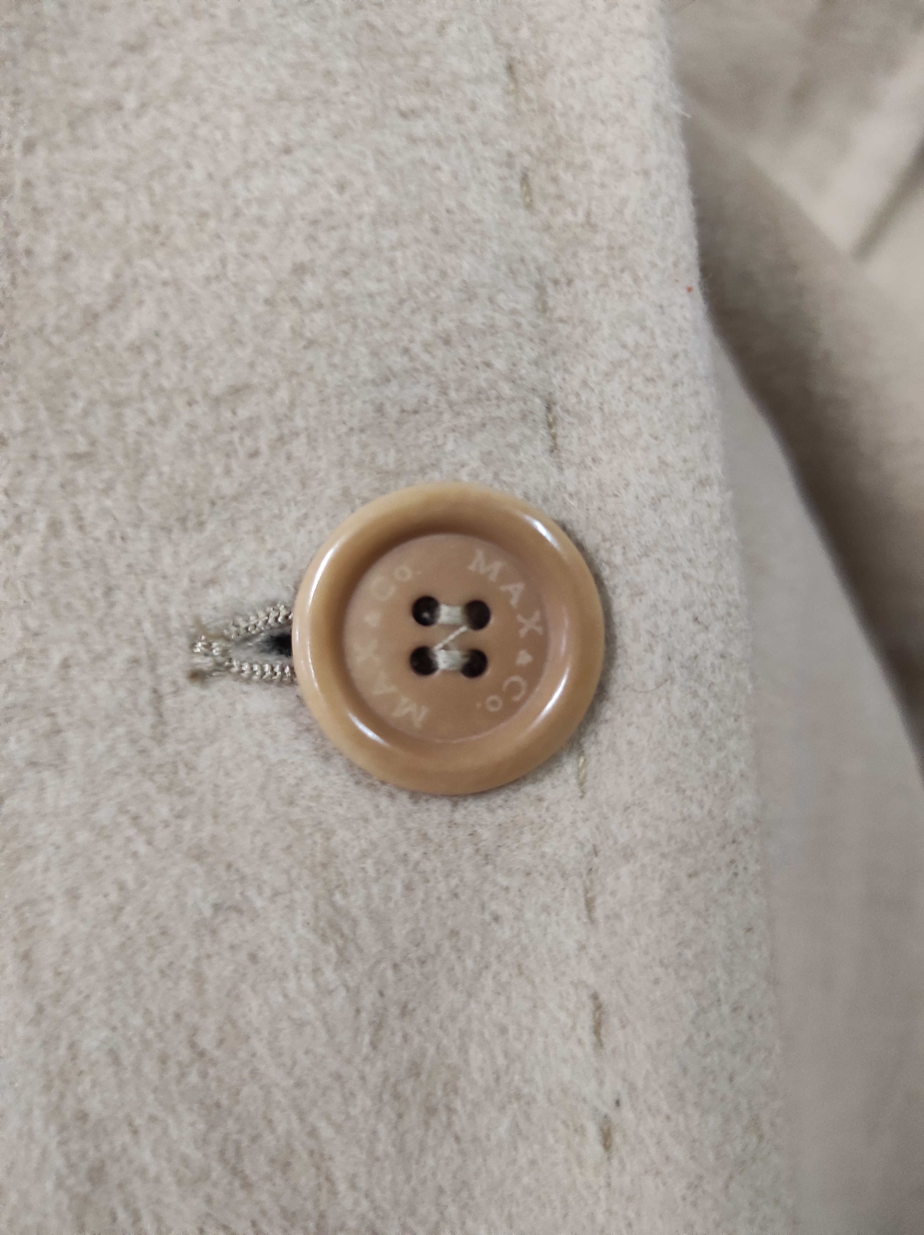 MAX&Co. × Max Mara MAX & CO CLASSICS COAT OVERCOAT LONG JACKET Size M / US 6-8 / IT 42-44 - 6 Thumbnail