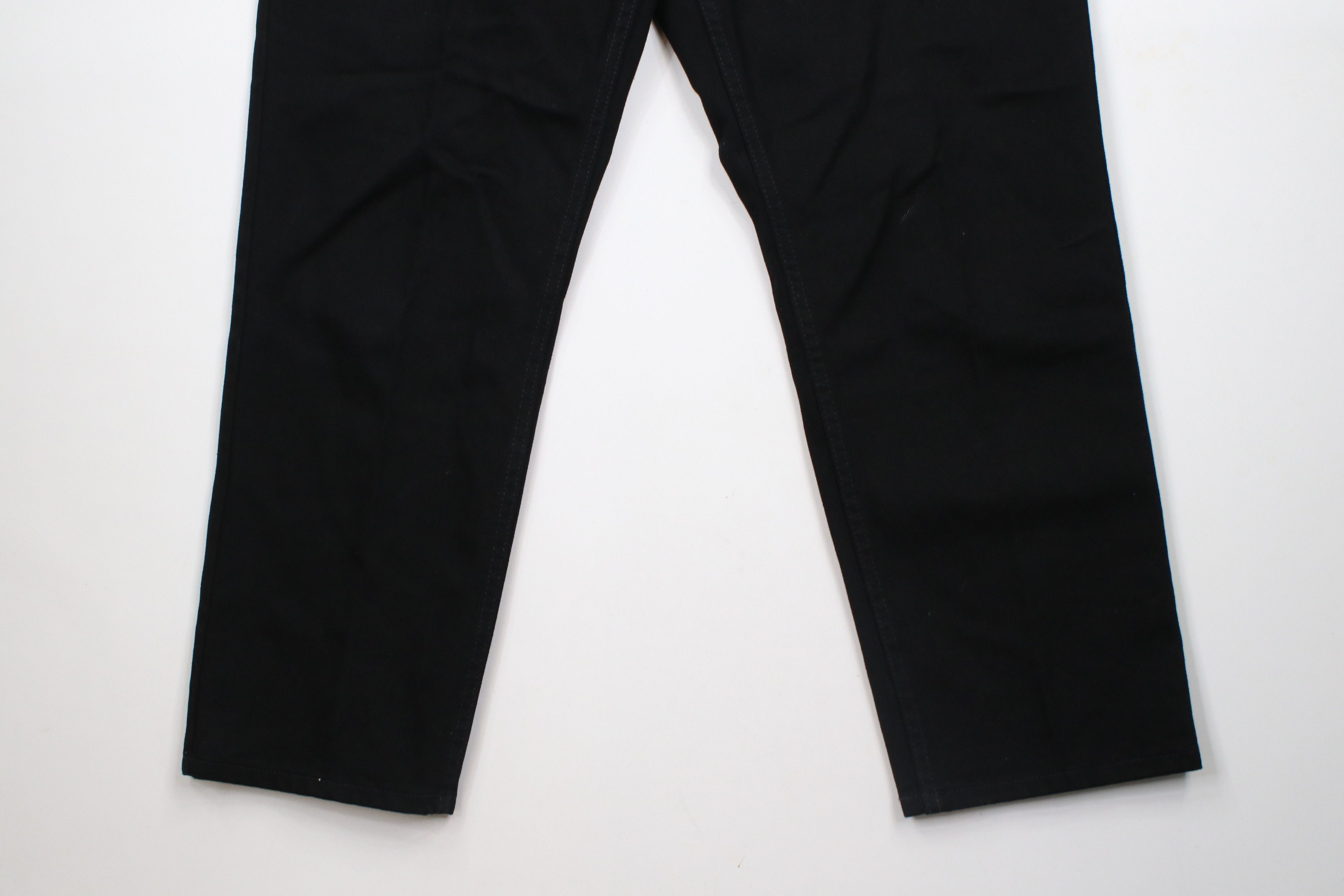 L.L. Bean × Vintage Vintage LL Bean Classic Fit Straight Leg Denim Jeans Black Size US 38 / EU 54 - 4 Thumbnail