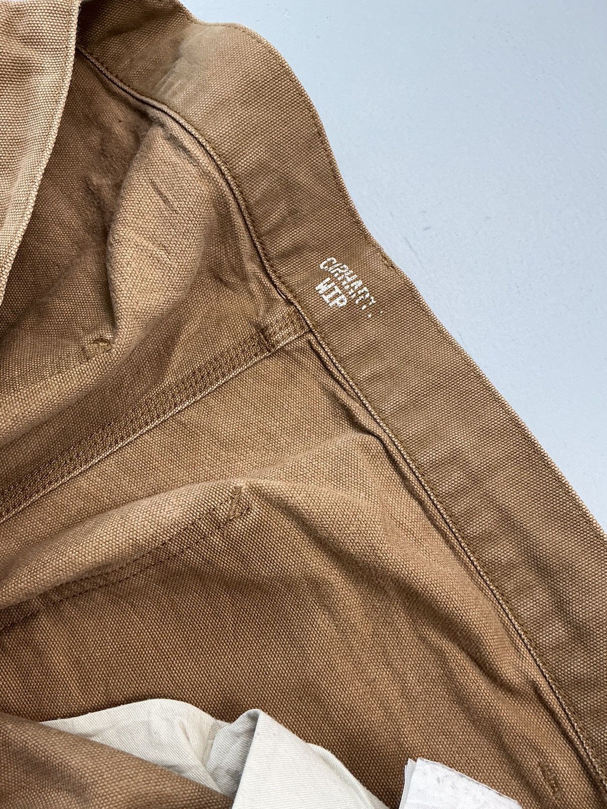 Carhartt Wip Vintage faded Carhartt carpenter damaged denim Size US 40 / EU 56 - 10 Thumbnail