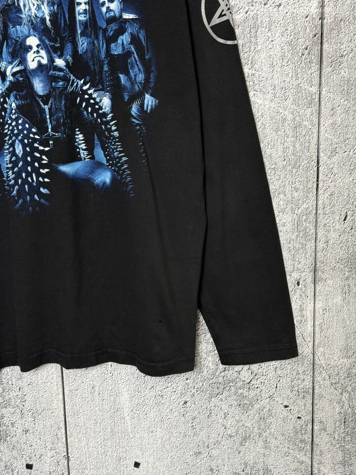 Band Tees Vintage 2003 Dimmu Borgir Death Cult Armageddon Long Sleeve Size US XL / EU 56 / 4 - 15 Thumbnail