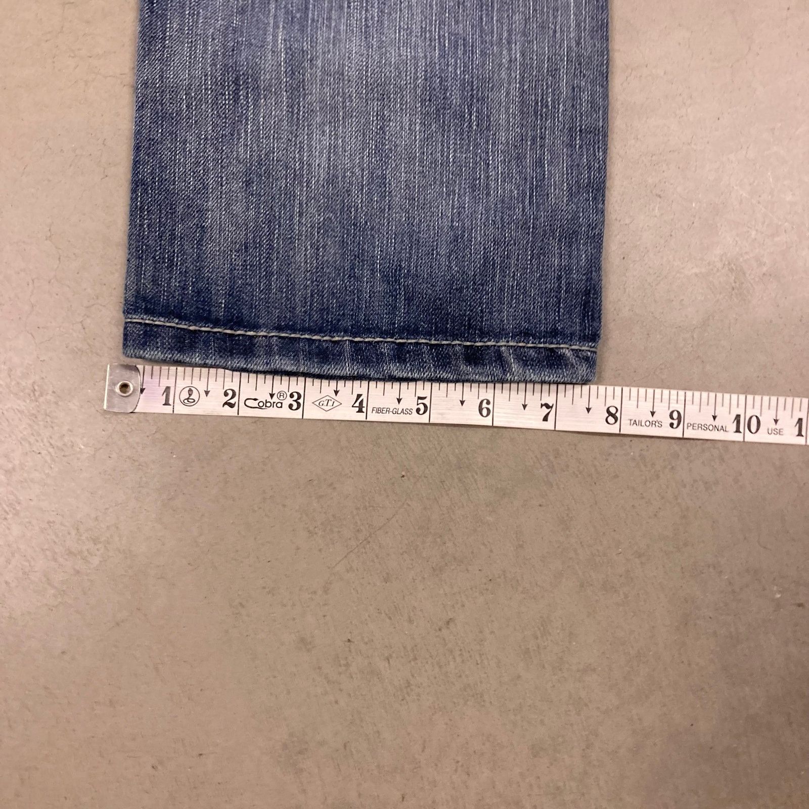 Carbon × Vintage Y2K faded slim fit carbon Jeans 30x32 Size US 30 / EU 46 - 3 Thumbnail
