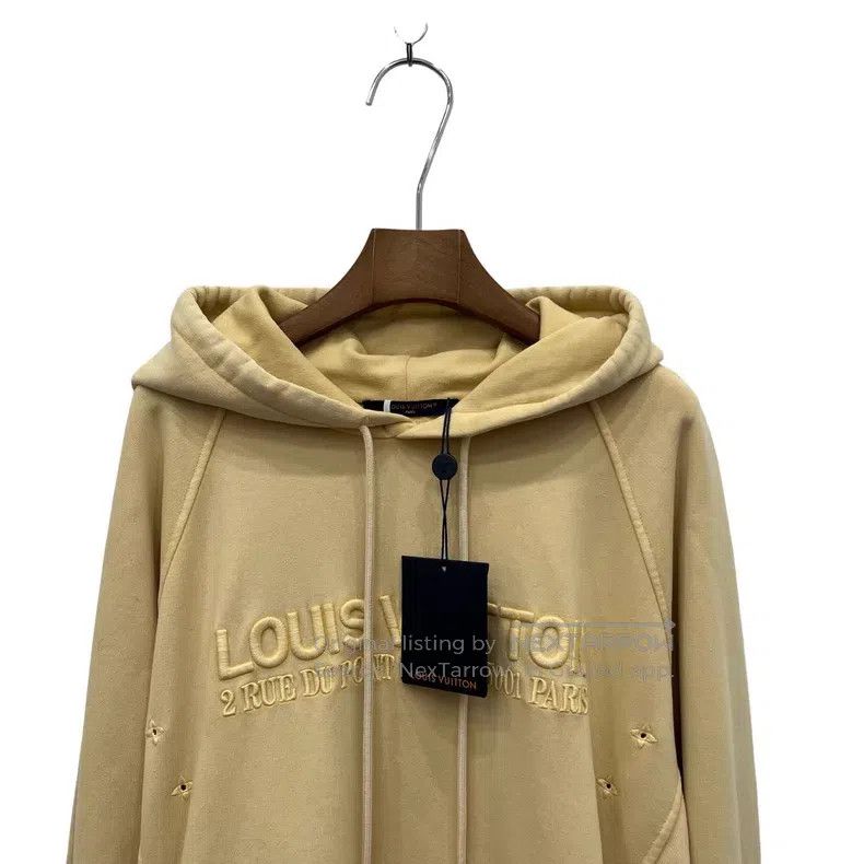Louis Vuitton Louis Vuitton 25 New Beige Hooded Long Sleeve Sweatshirt Size US M / EU 48-50 / 2 - 3 Thumbnail