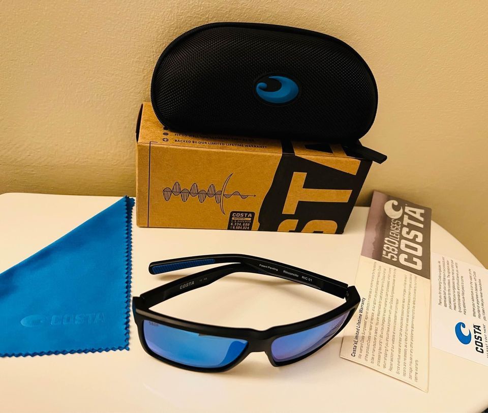 Costa Del Mar Costa Sunglass Polarized Ice Blue Rinconcito Series 580 P Size ONE SIZE - 5 Thumbnail