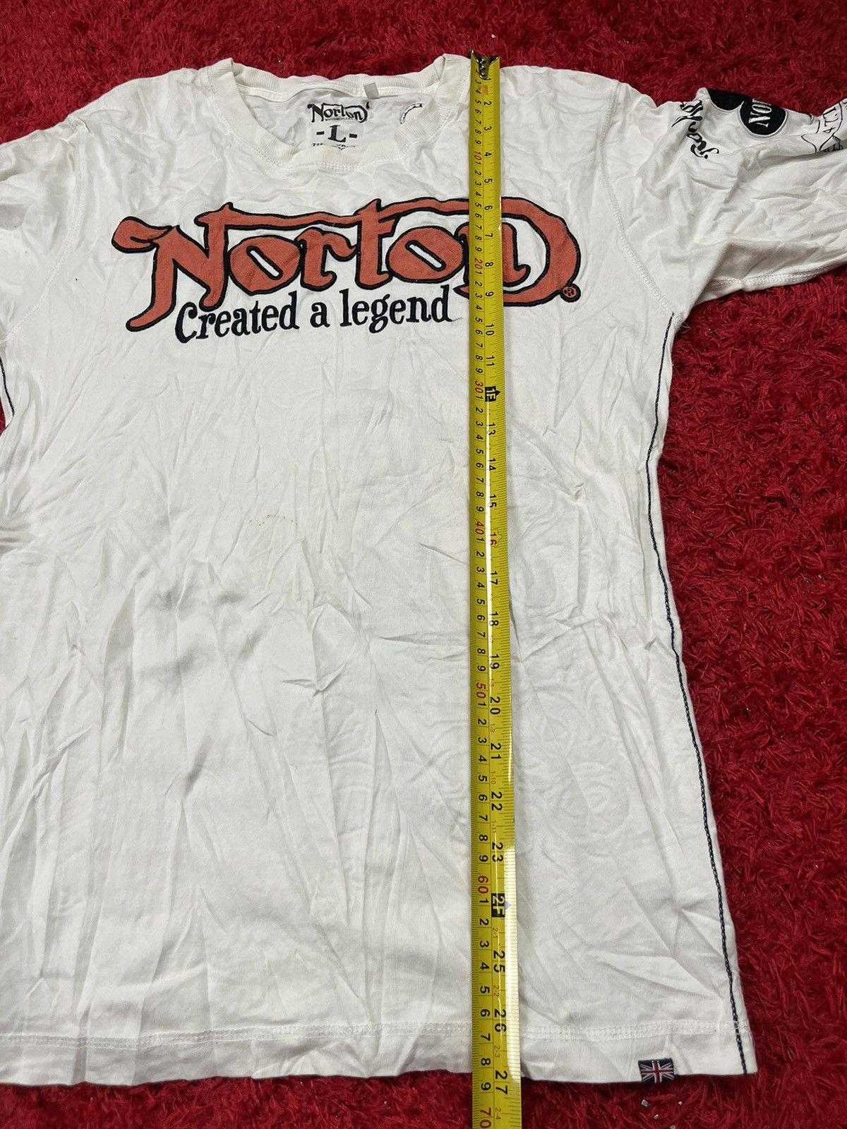 Norton Norton Motorcycles Long Sleeve Tshirt Size US L / EU 52-54 / 3 - 6 Thumbnail