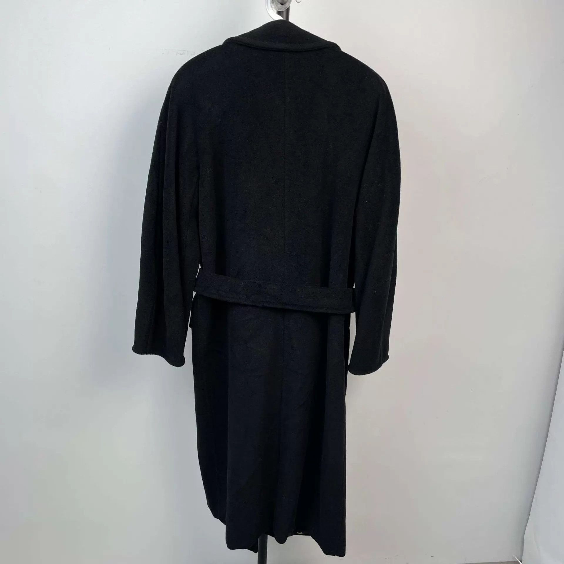 Max Mara maxmara 101801 Classic Coat 95 New Black Size XS / US 0-2 / IT 36-38 - 2 Thumbnail