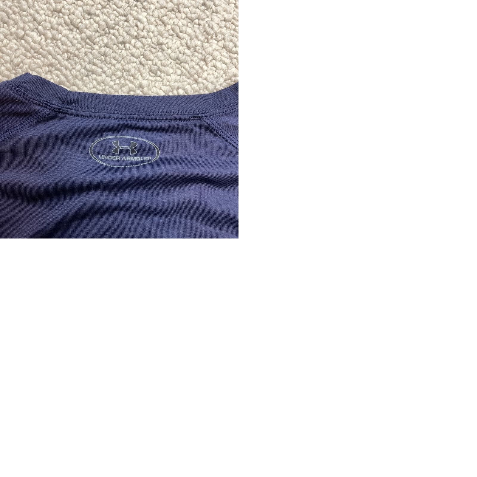 Under Armour Under Armour T-Shirt Mens Large Navy Blue UCLA Bruins Logo Microfiber Active HeatGear Short Sleeve Crew Neck Size US L / EU 52-54 / 3 - 9 Thumbnail
