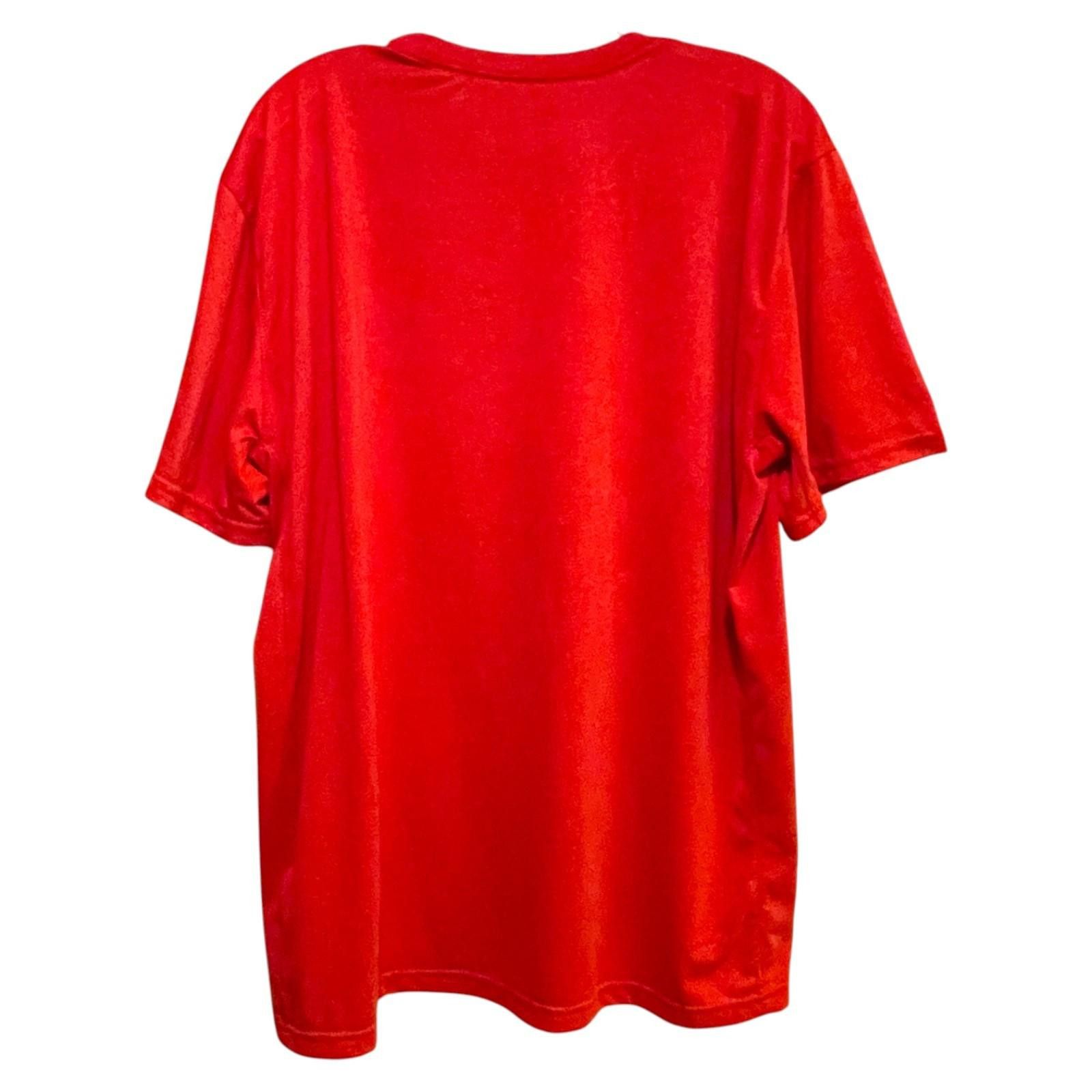 Nike Nike Dri-Fit Red T-Shirt Men's XL Athletic Training Tee Size US XL / EU 56 / 4 - 8 Thumbnail